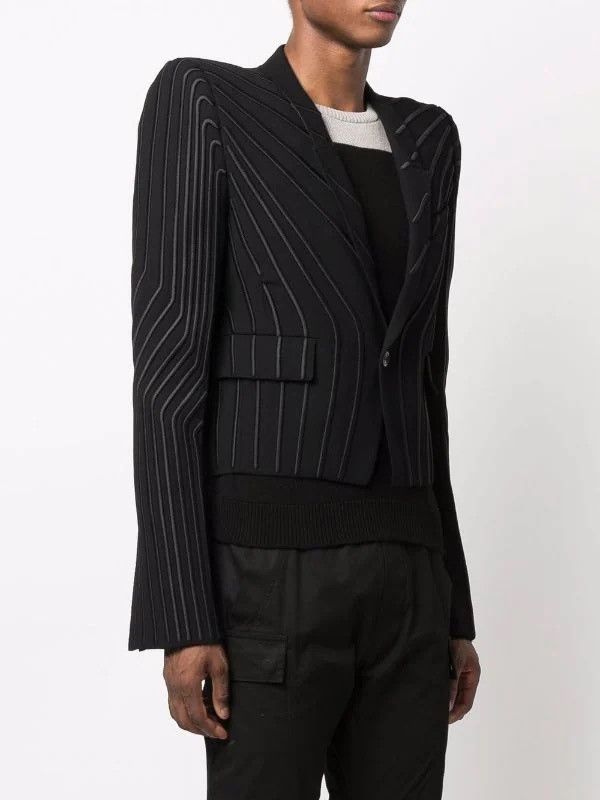Rick Owens [Sample] NEUE ALICE Textured Blazer | Grailed