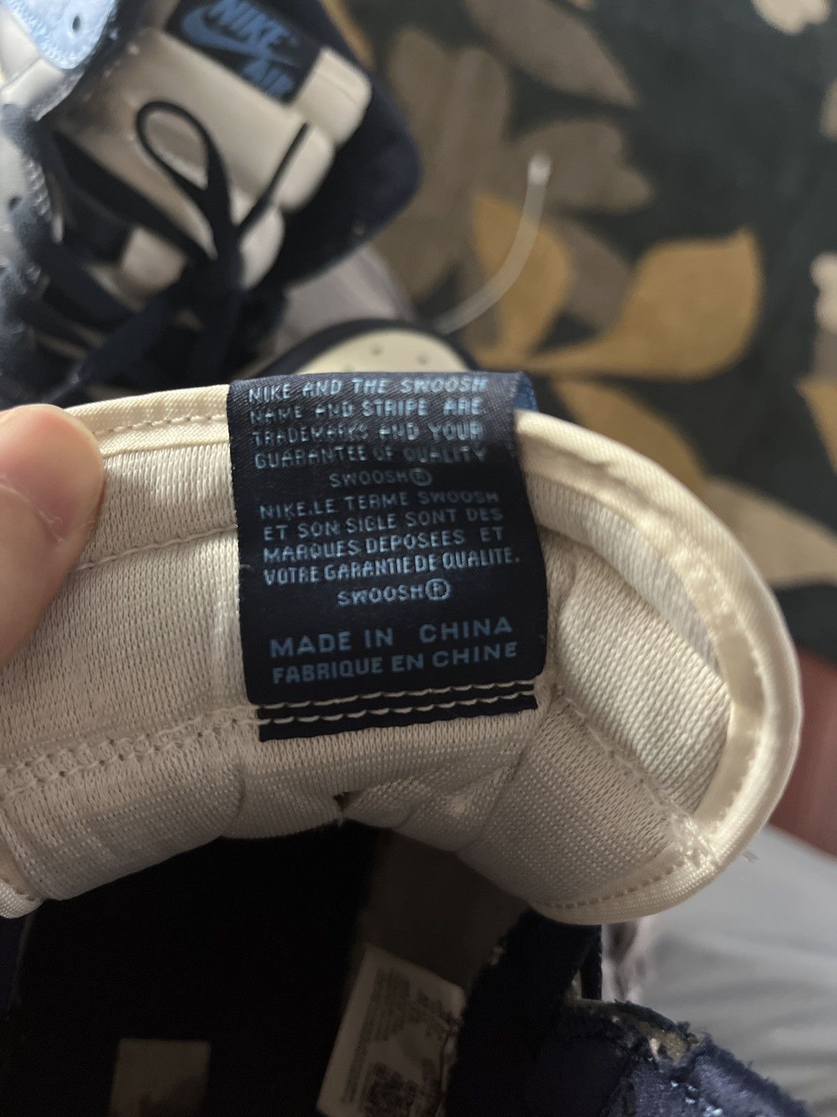 Jordan Brand Jordan 1 OG High Obsidian Size US 9.5 / EU 42-43 - 9 Thumbnail