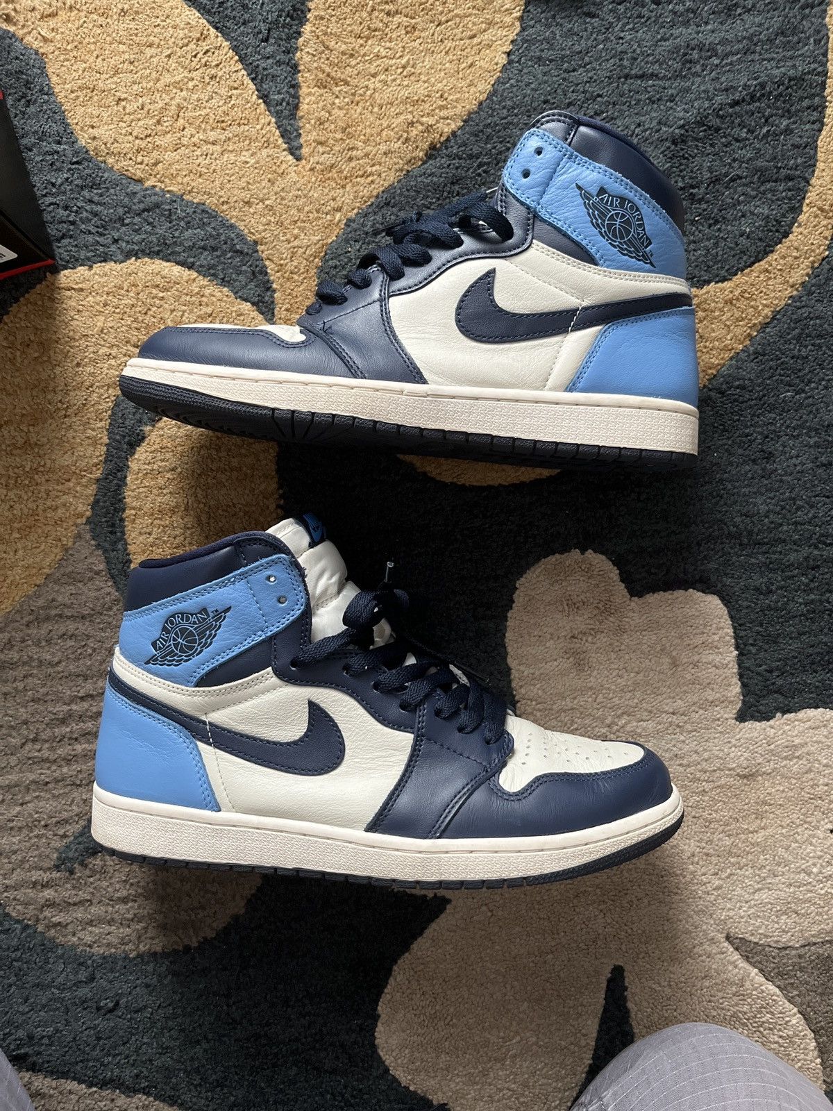 Jordan Brand Jordan 1 OG High Obsidian Size US 9.5 / EU 42-43 - 1 Thumbnail