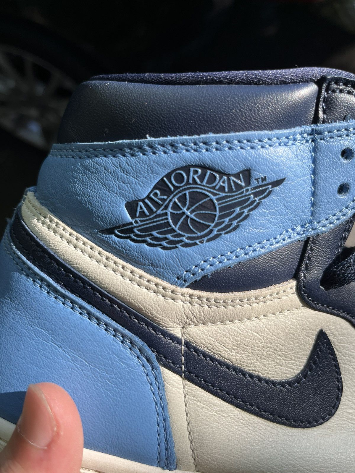 Jordan Brand Jordan 1 OG High Obsidian Size US 9.5 / EU 42-43 - 11 Thumbnail