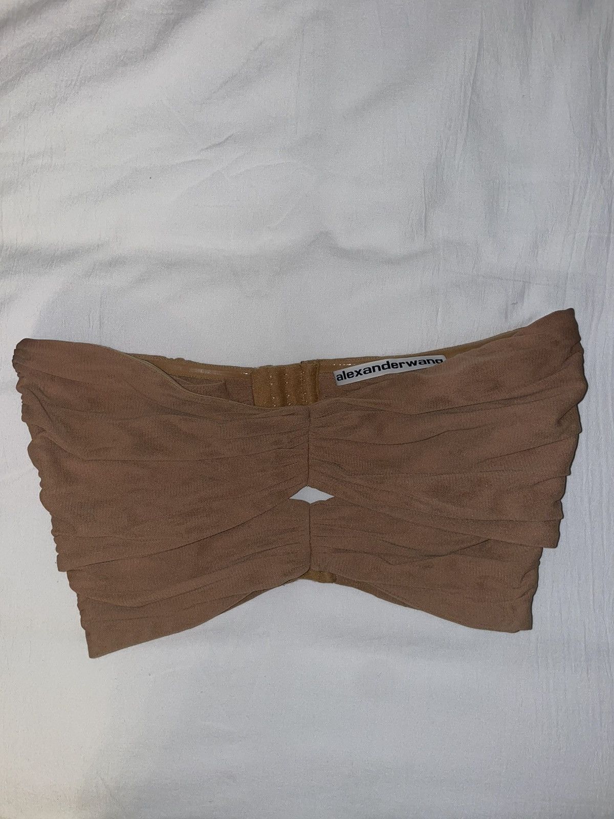 Alexander Wang Alexander Wang beige polyester cutout camisole Size S / US 4 / IT 40 - 1 Thumbnail