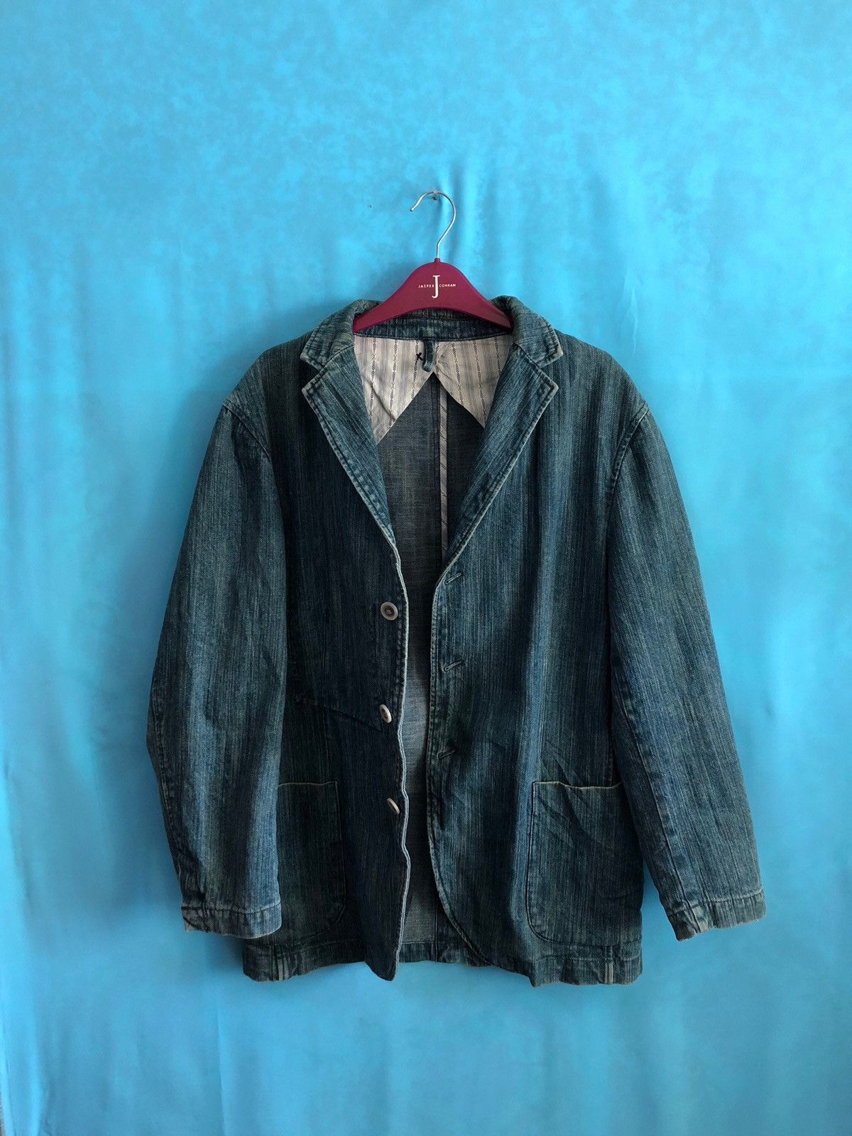 Kansai Yamamoto 1990s chore jacket world war #1652 Size US L / EU 52-54 / 3 - 3 Thumbnail