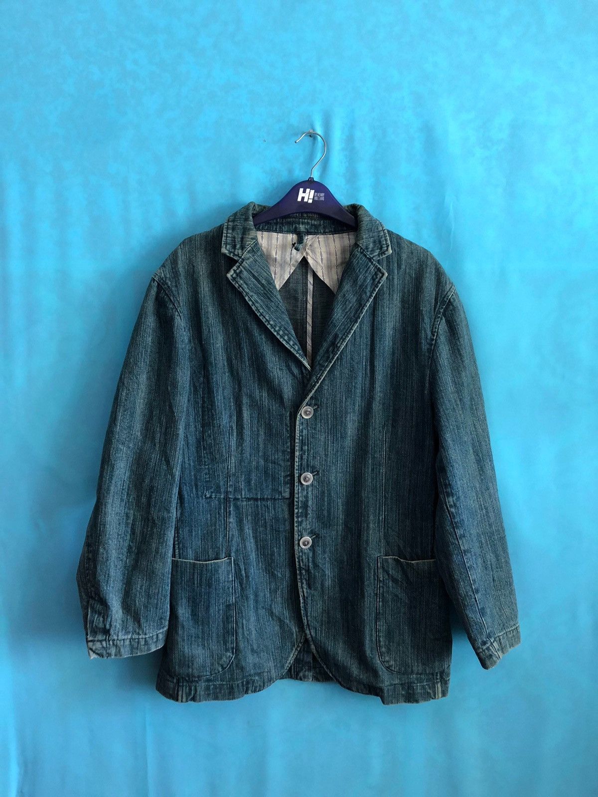 Kansai Yamamoto 1990s chore jacket world war #1652 Size US L / EU 52-54 / 3 - 1 Thumbnail