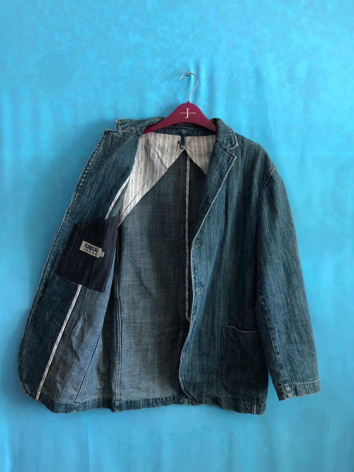 Kansai Yamamoto 1990s chore jacket world war #1652 Size US L / EU 52-54 / 3 - 6 Thumbnail