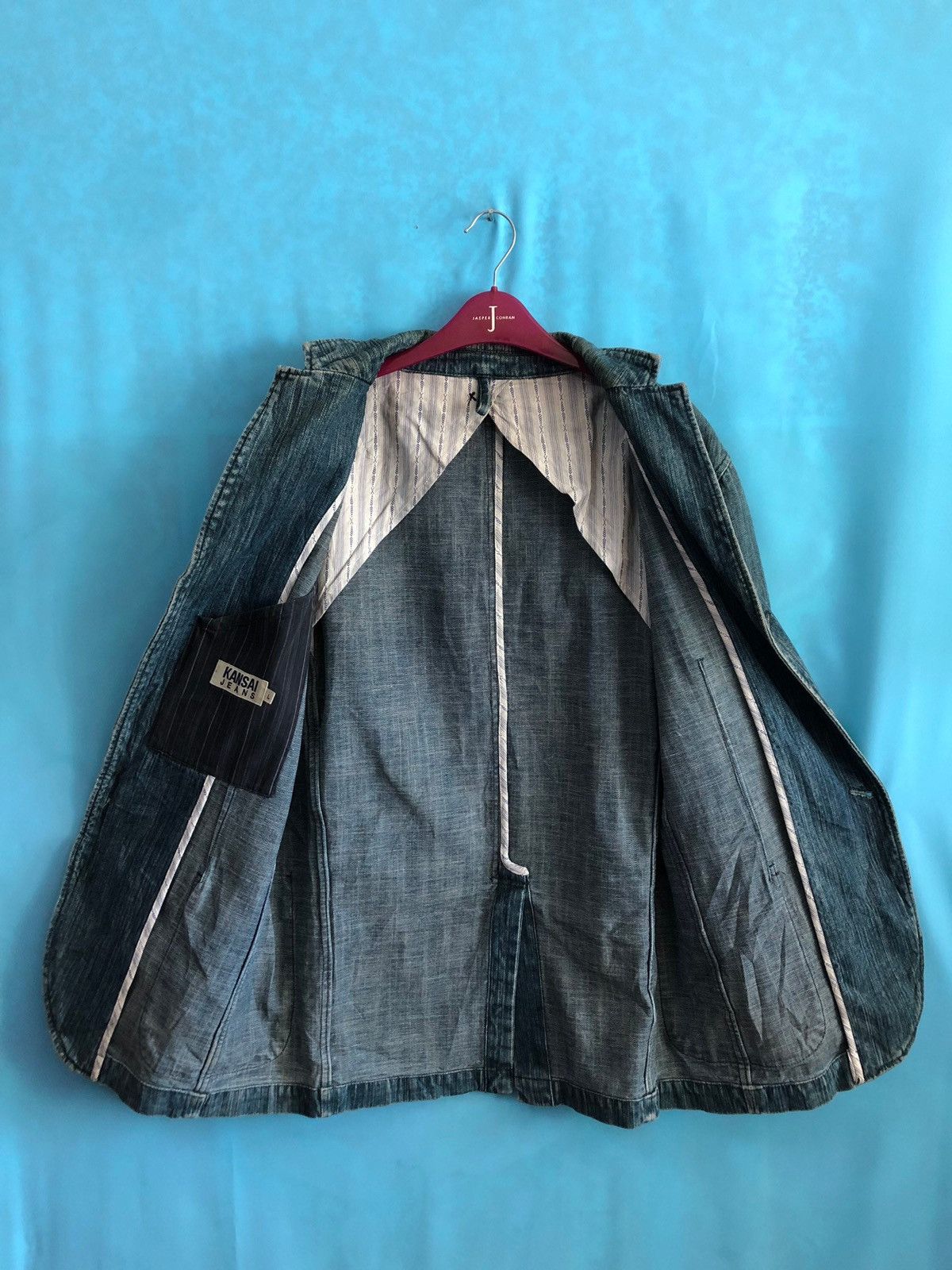Kansai Yamamoto 1990s chore jacket world war #1652 Size US L / EU 52-54 / 3 - 7 Thumbnail