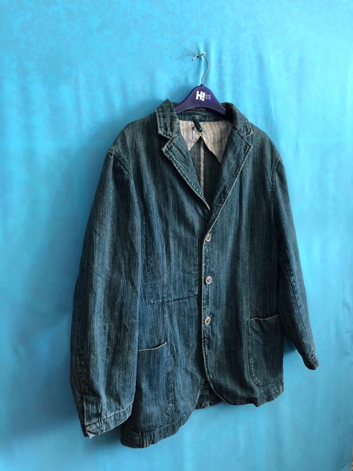Kansai Yamamoto 1990s chore jacket world war #1652 Size US L / EU 52-54 / 3 - 2 Thumbnail