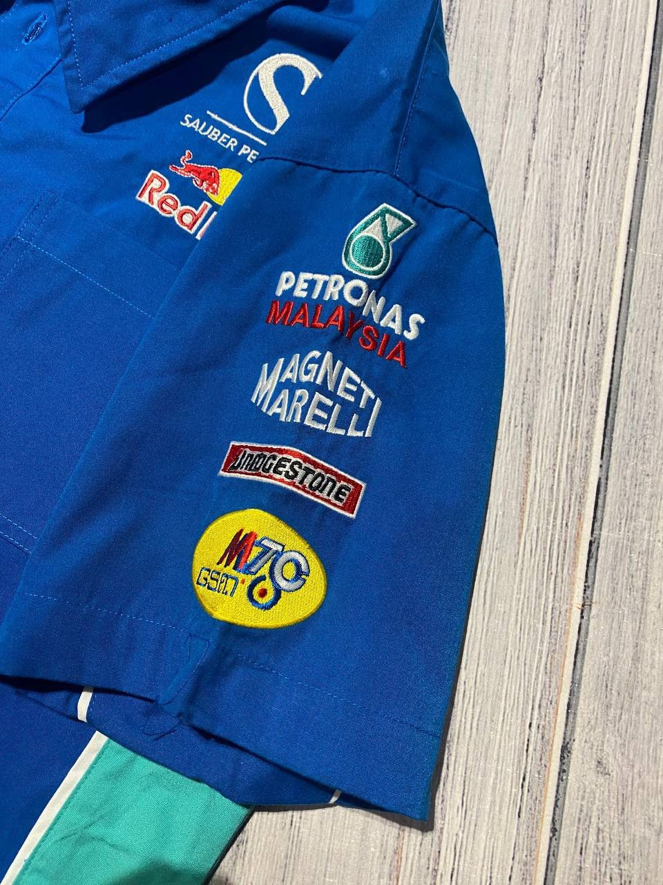 Red Bull × Vintage Vintage Red Bull Sauber Petronas Malaysia Shirt F1 Racing Size US L / EU 52-54 / 3 - 5 Thumbnail
