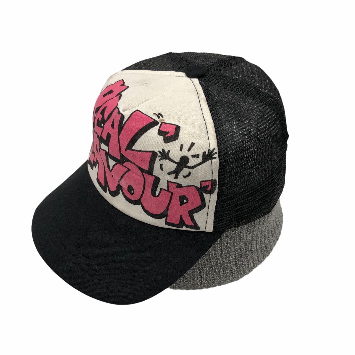 Other Real Flavour Pop Art Design Trucker Hats Caps Size ONE SIZE - 3 Thumbnail