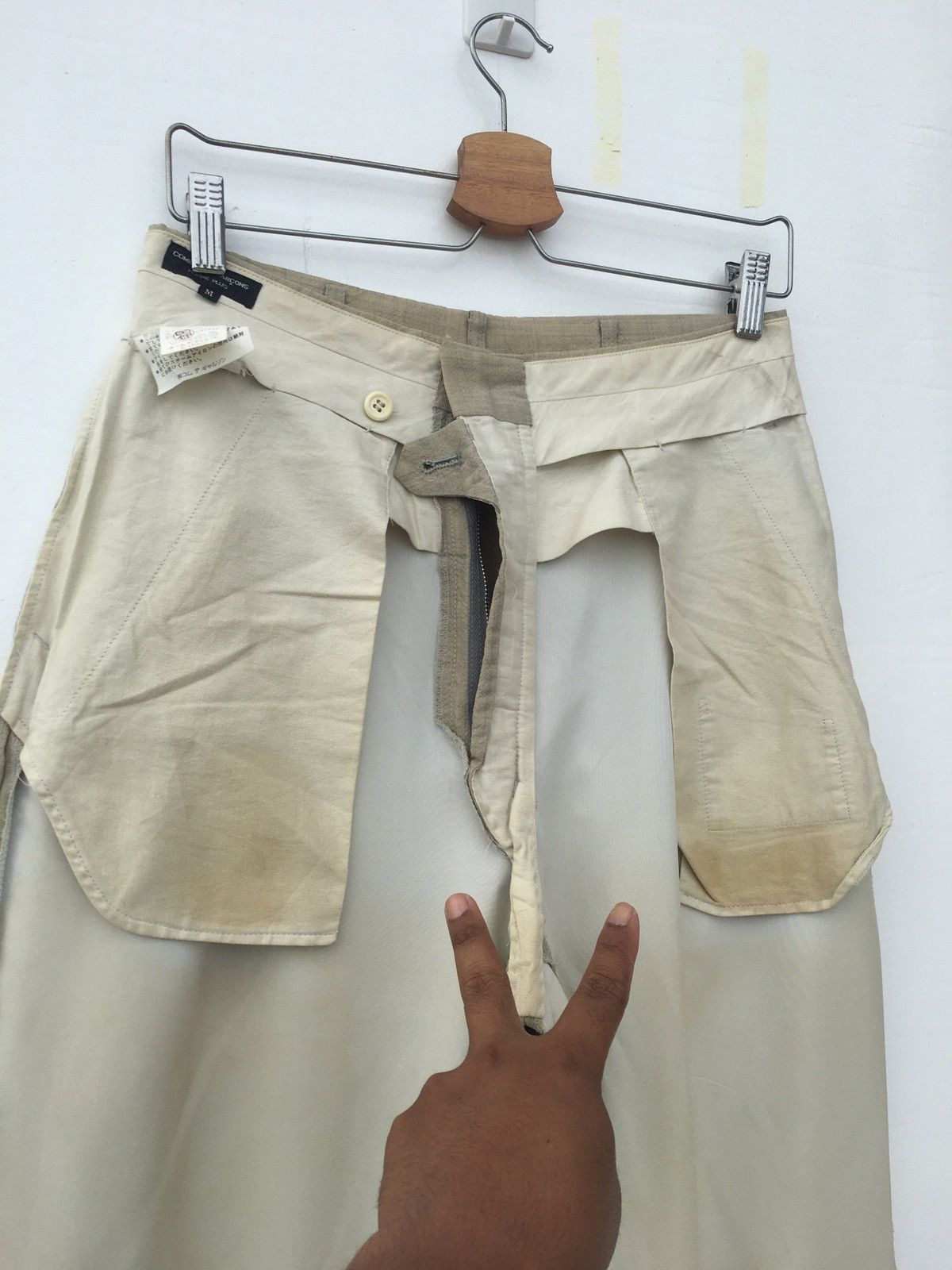 Comme des Garcons Vintage AD1994 Comme Des Garcons Homme Plus Casual Pants Size US 29 - 24 Thumbnail