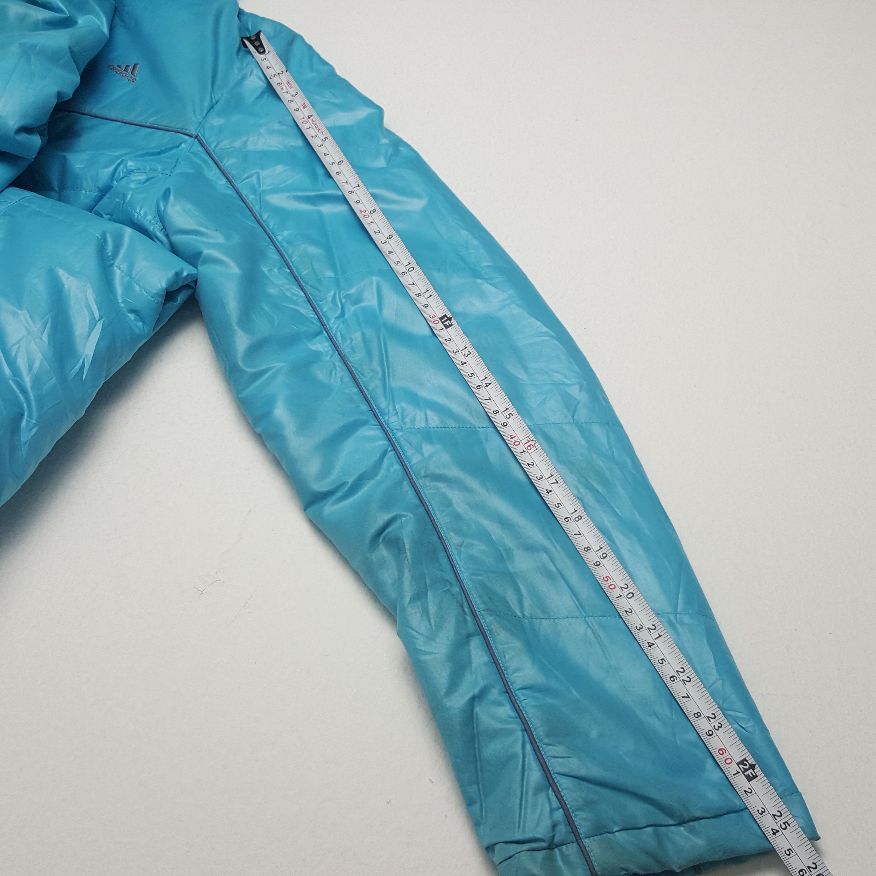 Adidas Vintage Adidas Winter Long Zipper Jacket Hoodies Size US S / EU 44-46 / 1 - 6 Thumbnail