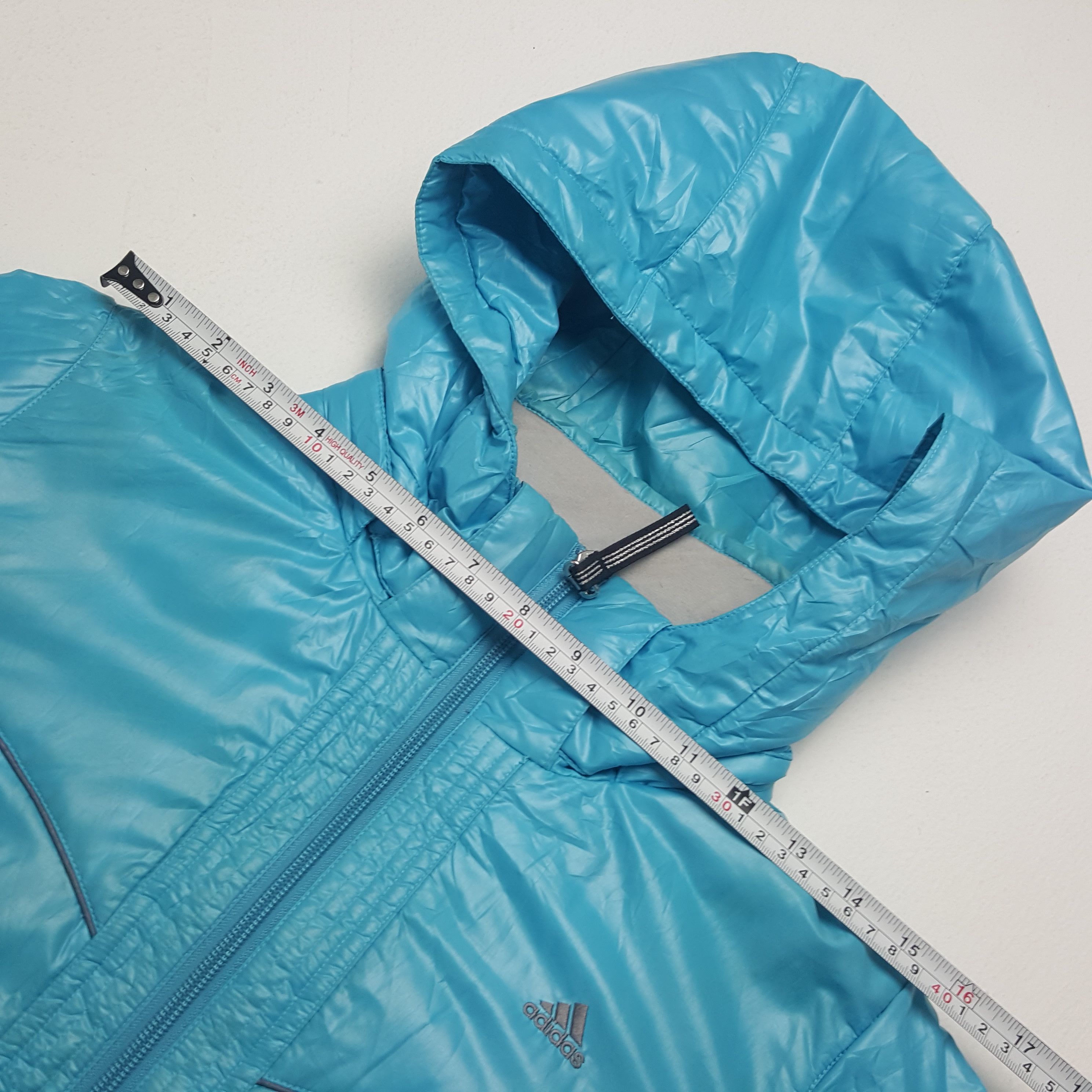 Adidas Vintage Adidas Winter Long Zipper Jacket Hoodies Size US S / EU 44-46 / 1 - 5 Thumbnail