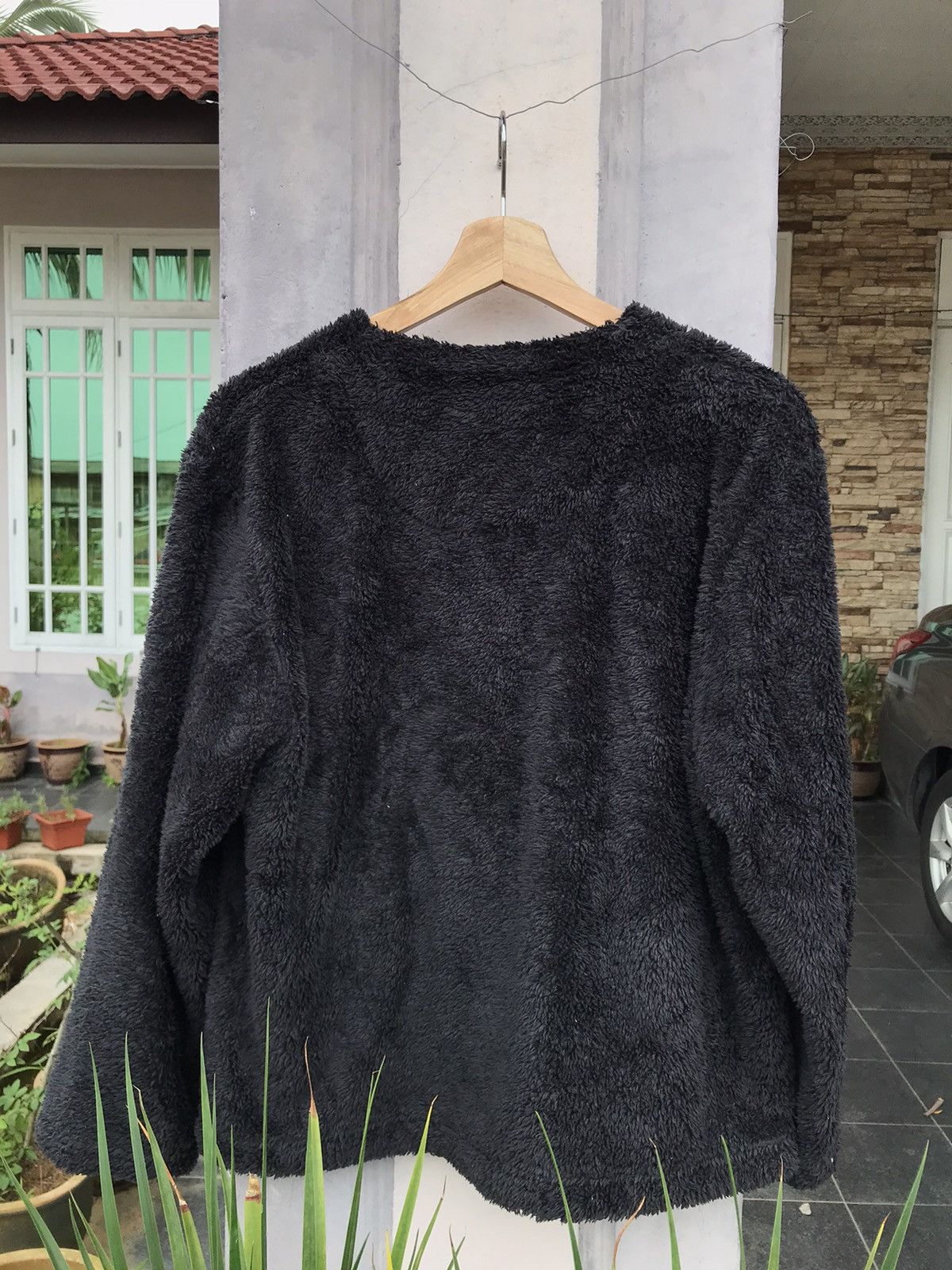 Japanese Brand Muji Fleece Button Up Cardigan Size US L / EU 52-54 / 3 - 2 Thumbnail