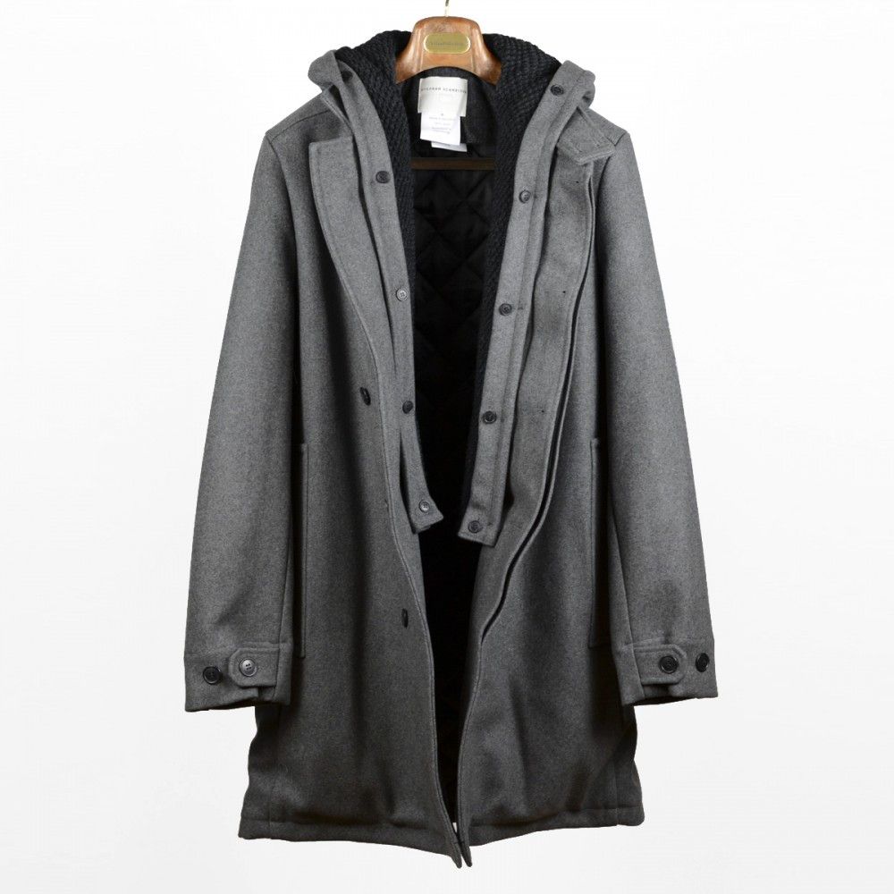 MERINO GRAY COAT, NWT