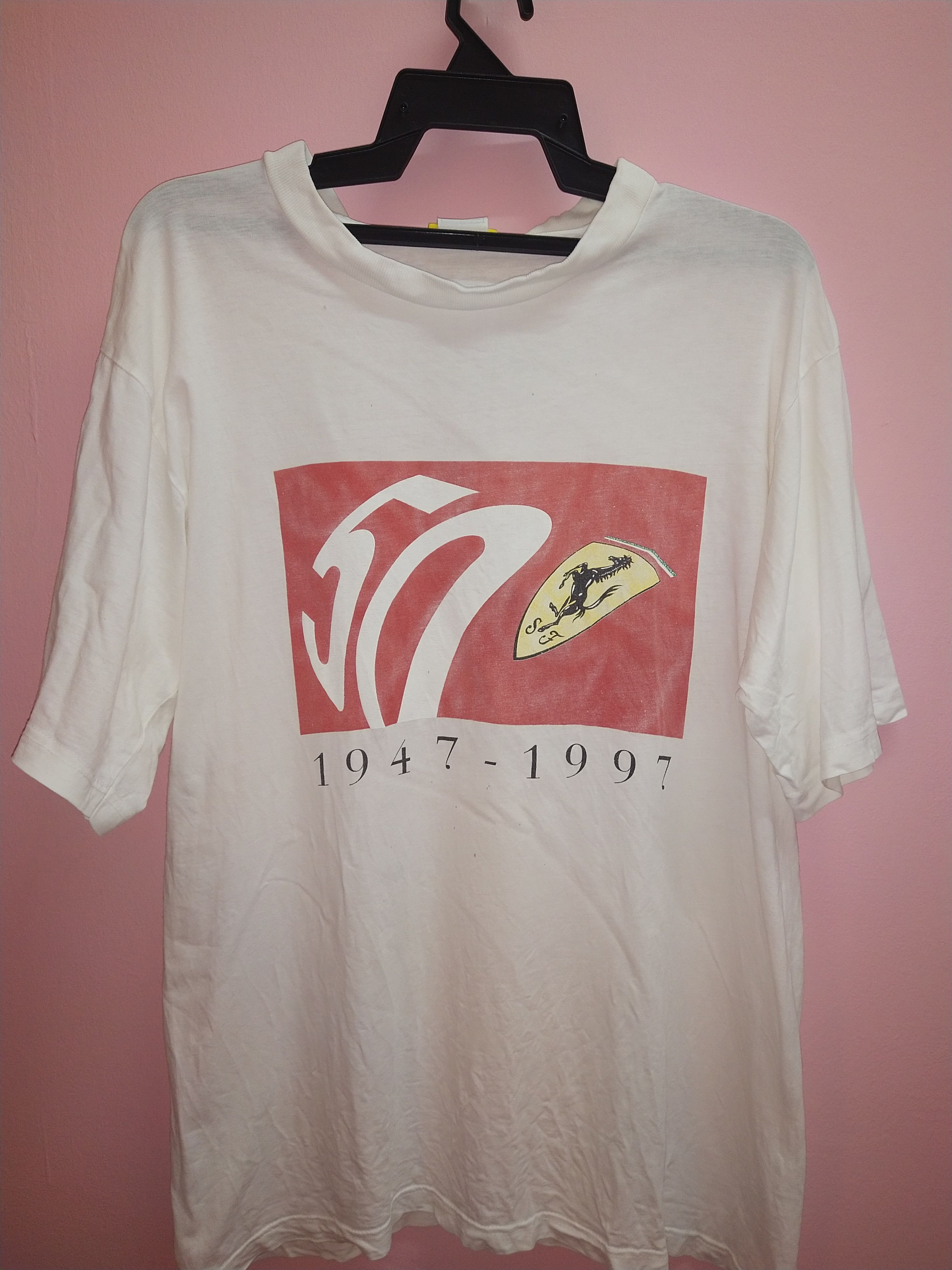 Ferrari × Vintage VINTAGE FERRARI ANNIVERSARY 50TH YEARS 1947-1997 Size US L / EU 52-54 / 3 - 1 Thumbnail