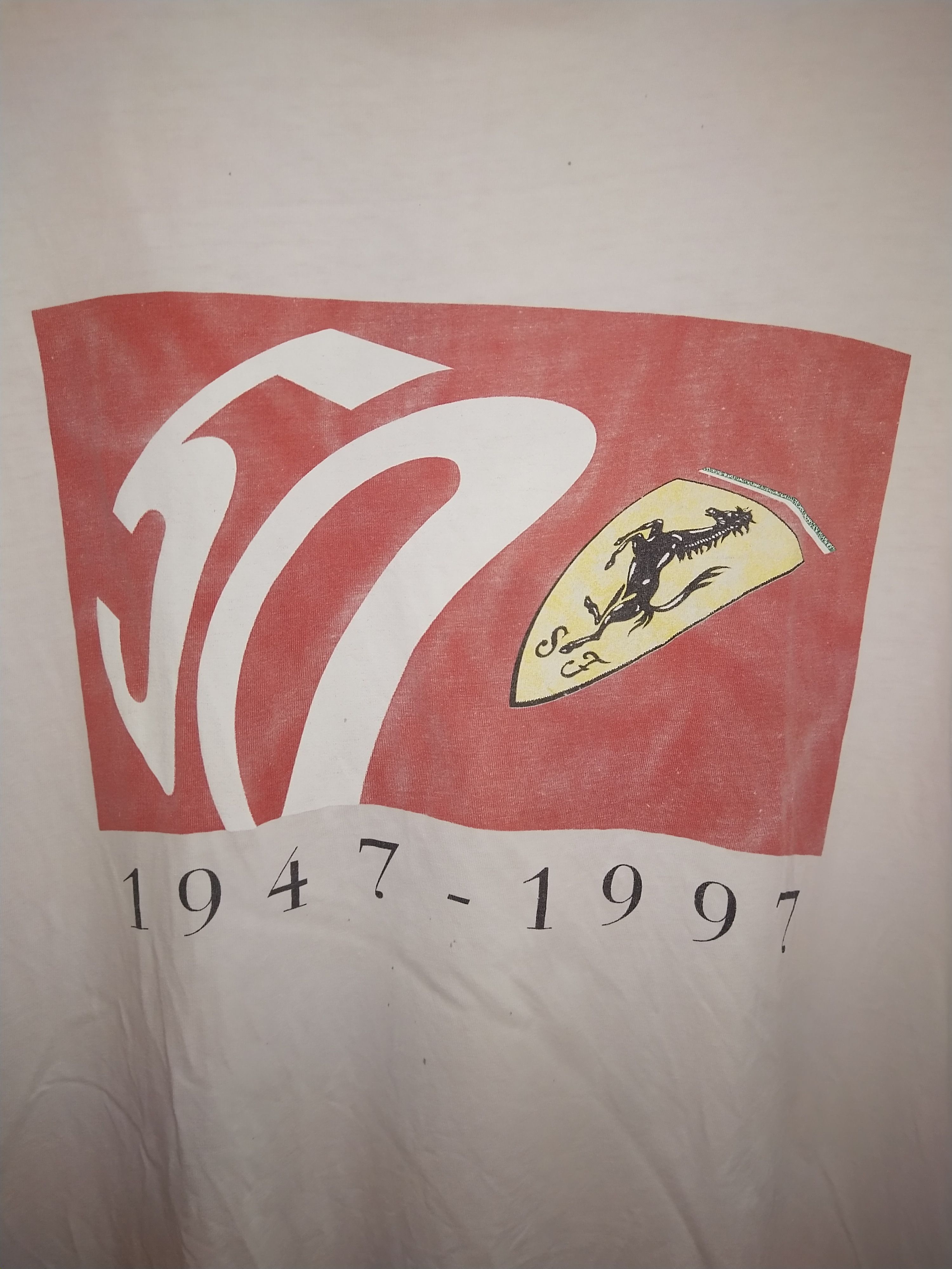 Ferrari × Vintage VINTAGE FERRARI ANNIVERSARY 50TH YEARS 1947-1997 Size US L / EU 52-54 / 3 - 3 Thumbnail