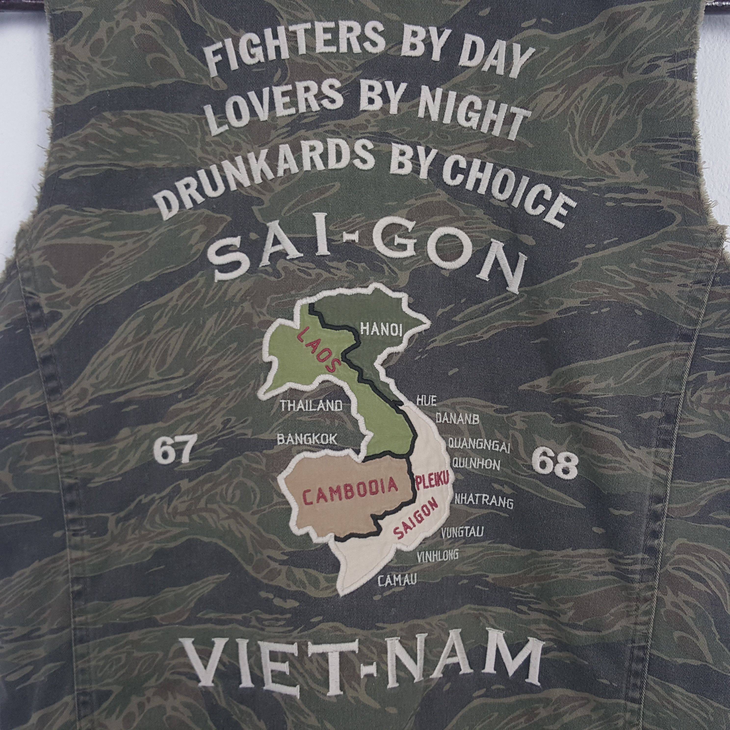 Hysteric Glamour Vintage Hysteric Glamour Saigon Viet-nam Military Vest Size US XS / EU 42 / 0 - 4 Thumbnail
