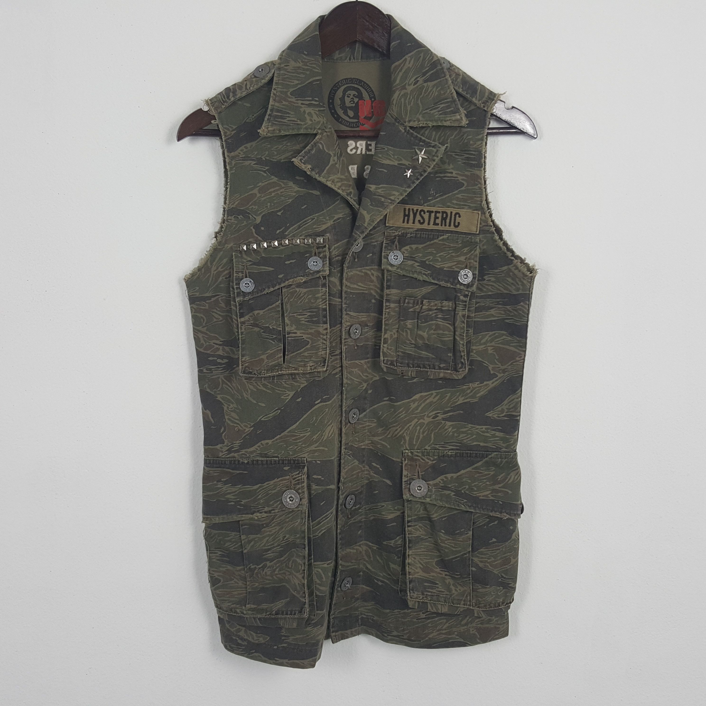Vintage Hysteric Glamour Viet-nam Military Vest