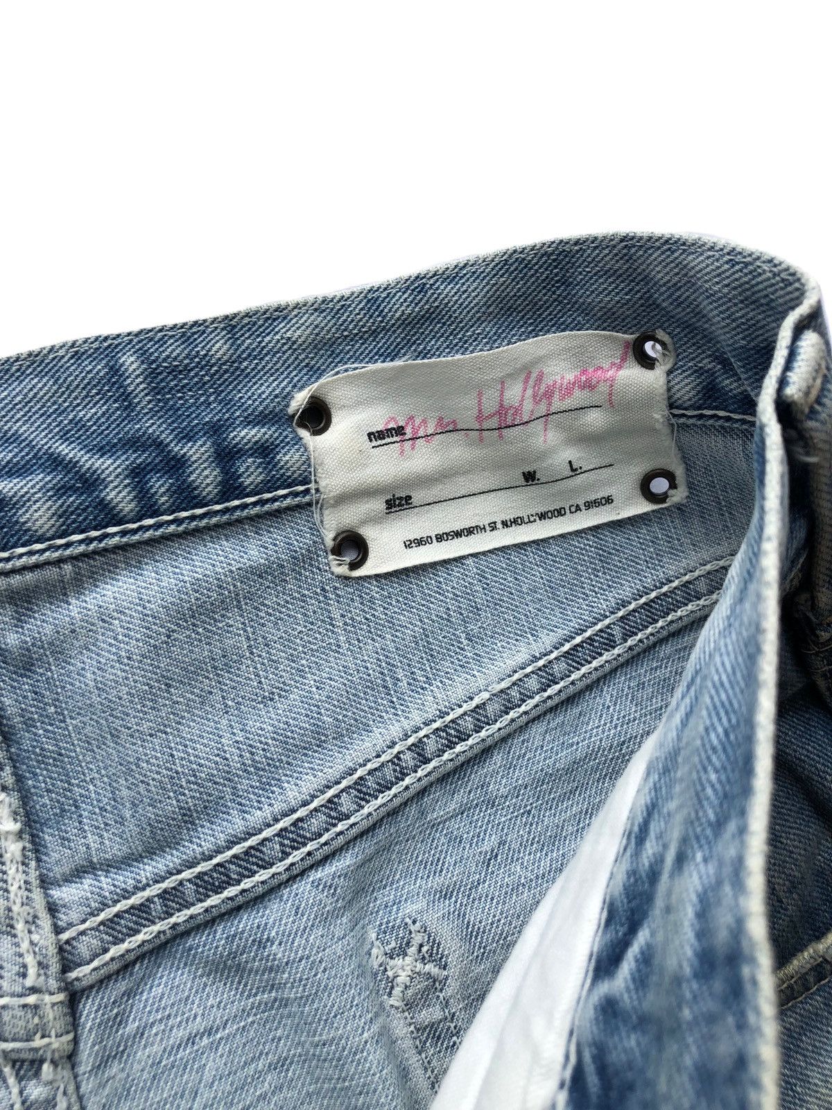 Lee × N.Hoolywood Vintage Lee Riders By N.hollywood Graphic Print Jeans Size US 30 / EU 46 - 11 Thumbnail