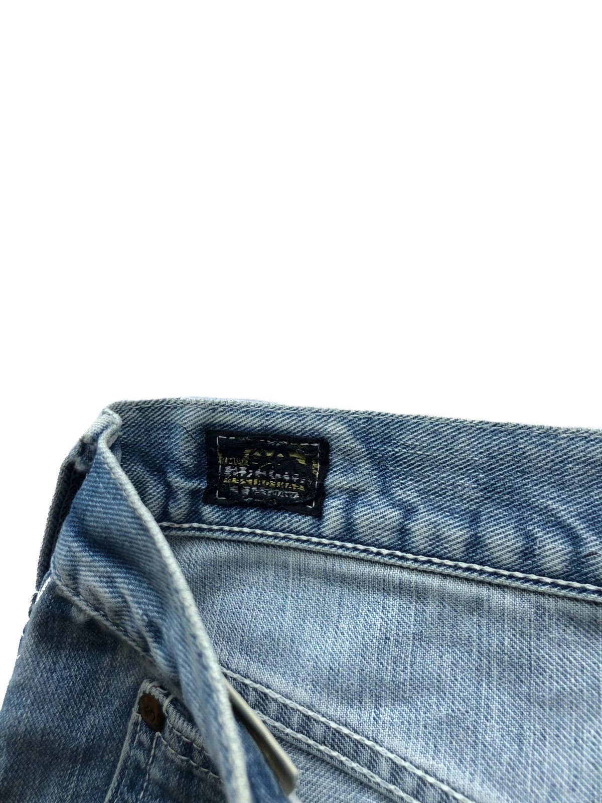 Lee × N.Hoolywood Vintage Lee Riders By N.hollywood Graphic Print Jeans Size US 30 / EU 46 - 12 Thumbnail