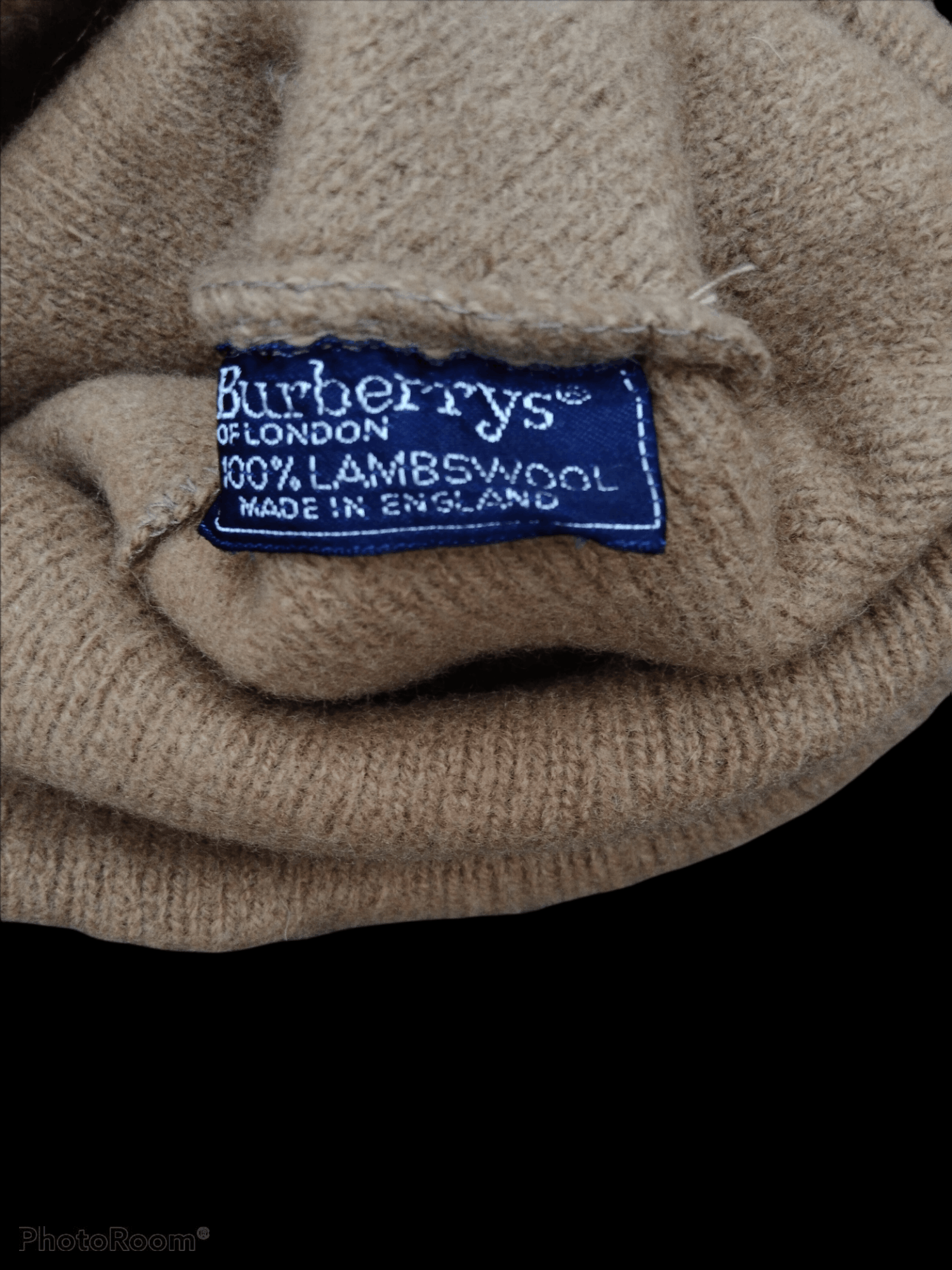 Burberry BURBERRYS MADE IN ENGLAND BEANIE LAMBSWOOL Size ONE SIZE - 5 Thumbnail