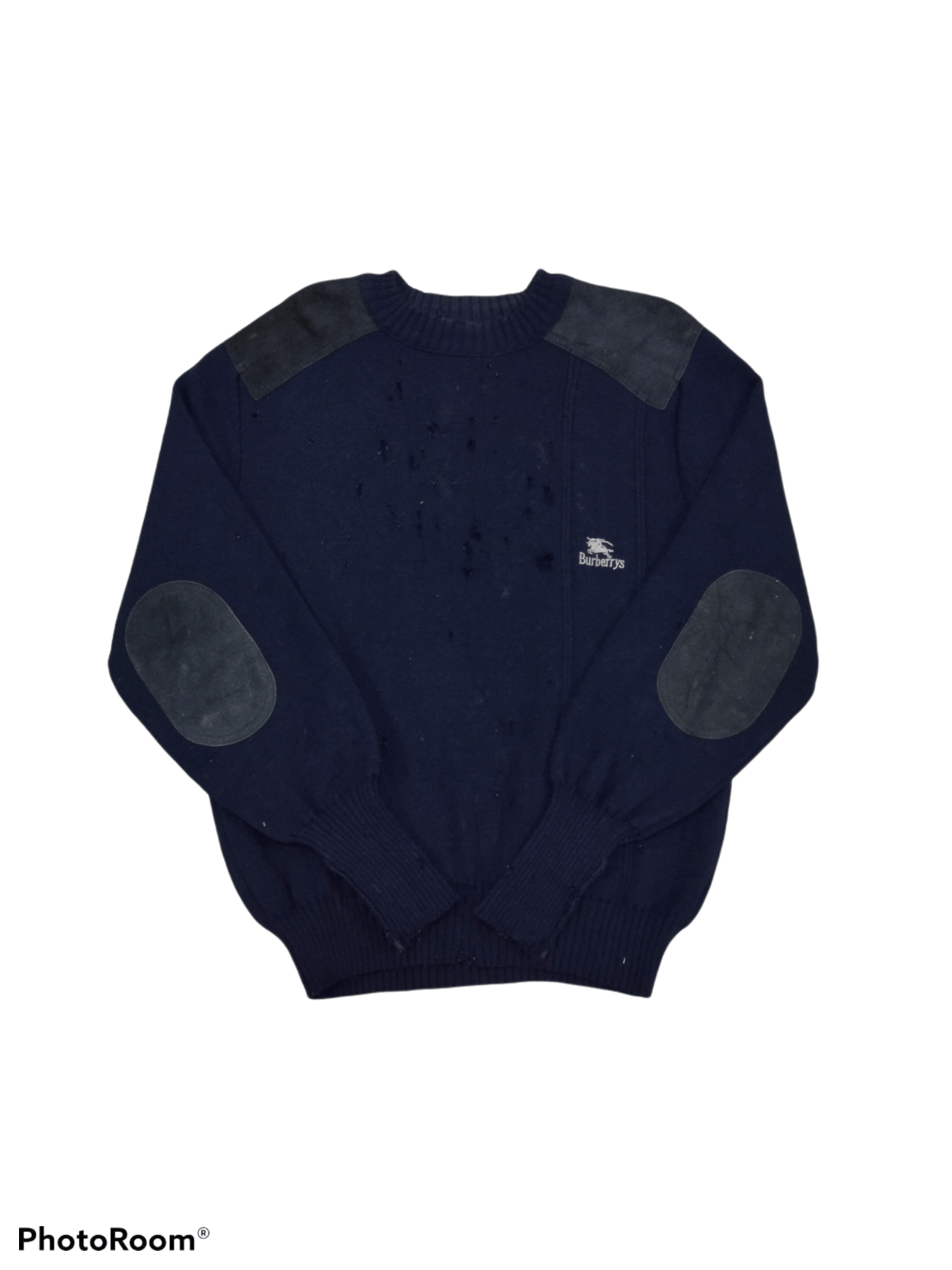 Burberry THRASH BURBERRYS MADE IN UK WOOL KNITWEAR Size US M / EU 48-50 / 2 - 1 Thumbnail