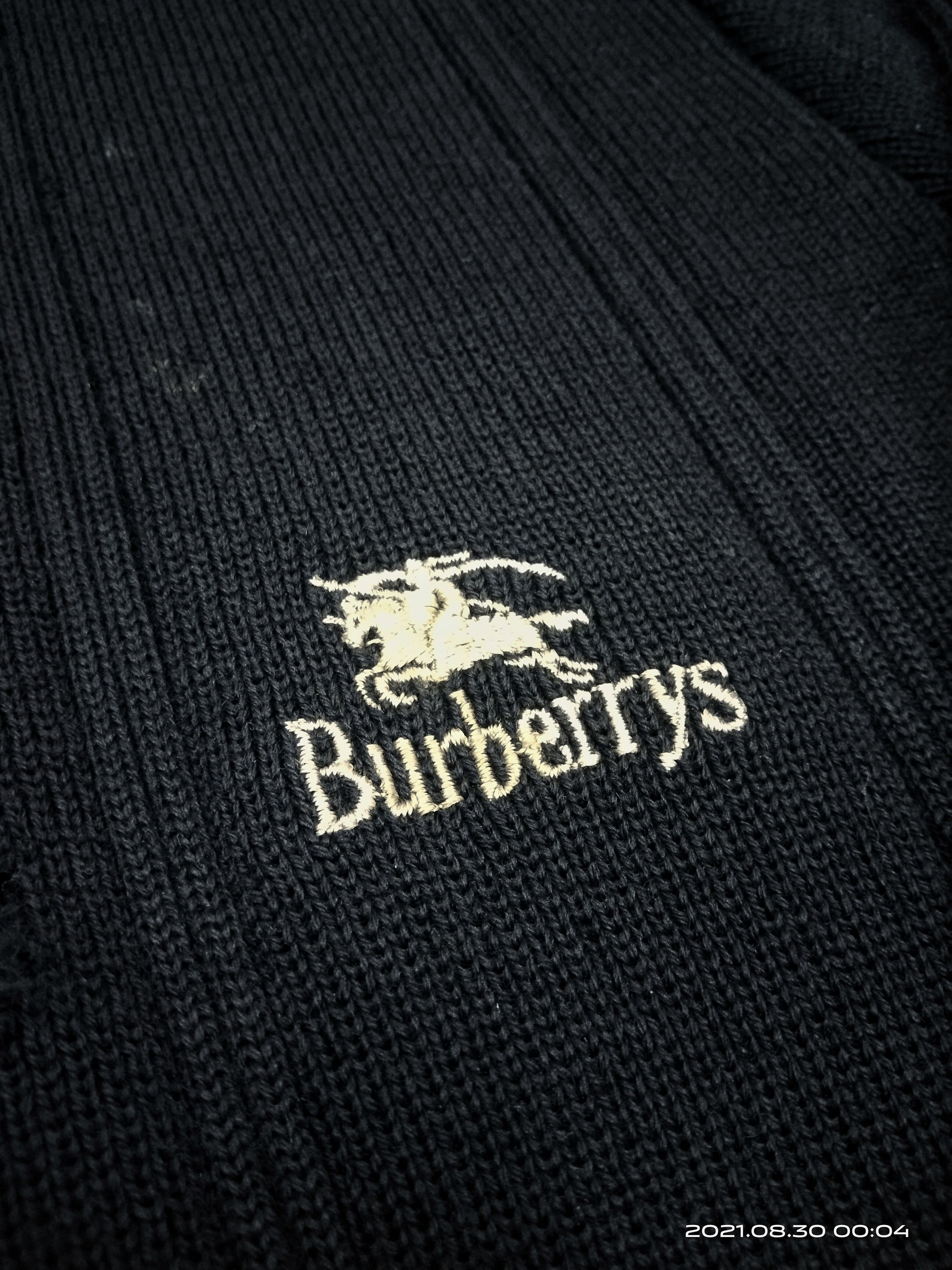 Burberry THRASH BURBERRYS MADE IN UK WOOL KNITWEAR Size US M / EU 48-50 / 2 - 10 Thumbnail