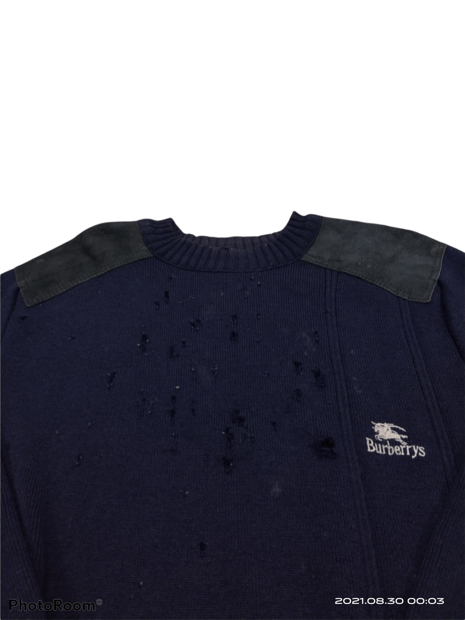 Burberry THRASH BURBERRYS MADE IN UK WOOL KNITWEAR Size US M / EU 48-50 / 2 - 4 Thumbnail