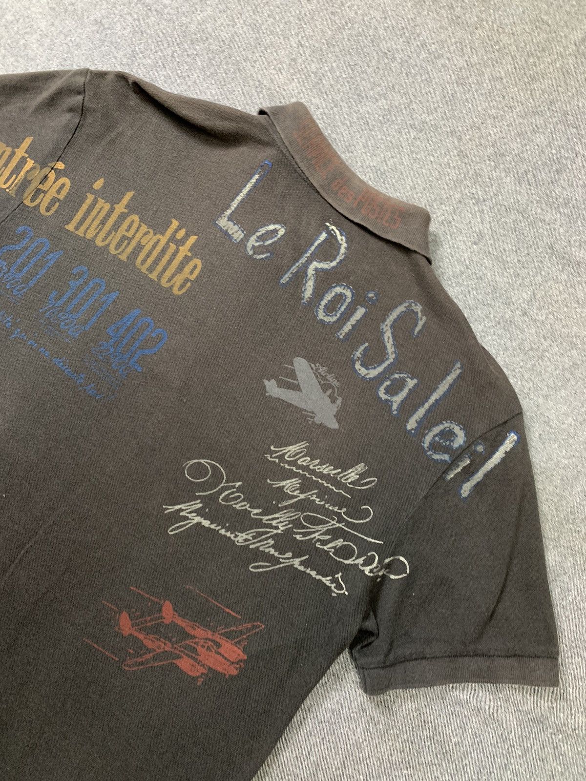 Avirex × Japanese Brand Natural faded Avirex Polo T-shirt Size US L / EU 52-54 / 3 - 13 Thumbnail