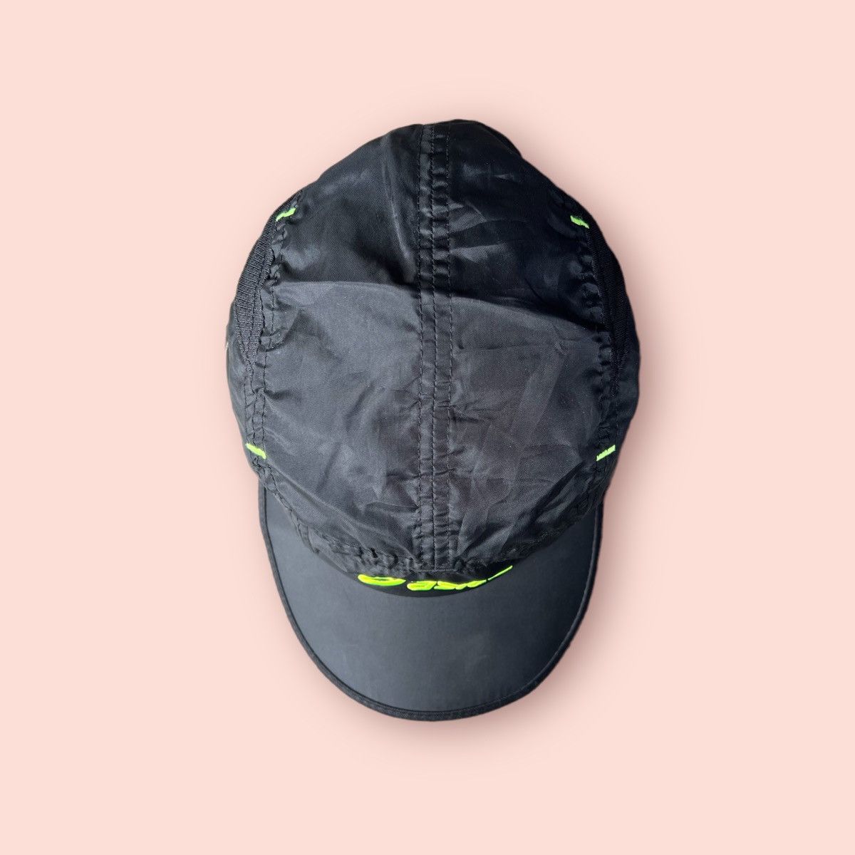 Asics VINTAGE Y2K ASICS 5 PANELS STRAPBACK HAT Size ONE SIZE - 8 Thumbnail