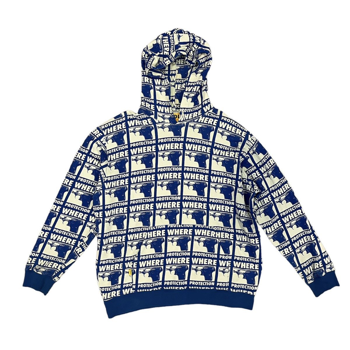 Golf Wang Where Protection Hoodie (Blue) Size US L / EU 52-54 / 3 - 1 Thumbnail