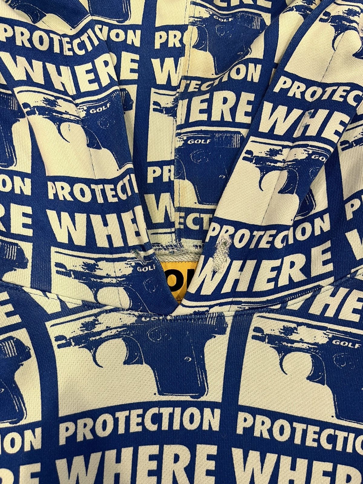 Golf Wang Where Protection Hoodie (Blue) Size US L / EU 52-54 / 3 - 2 Thumbnail