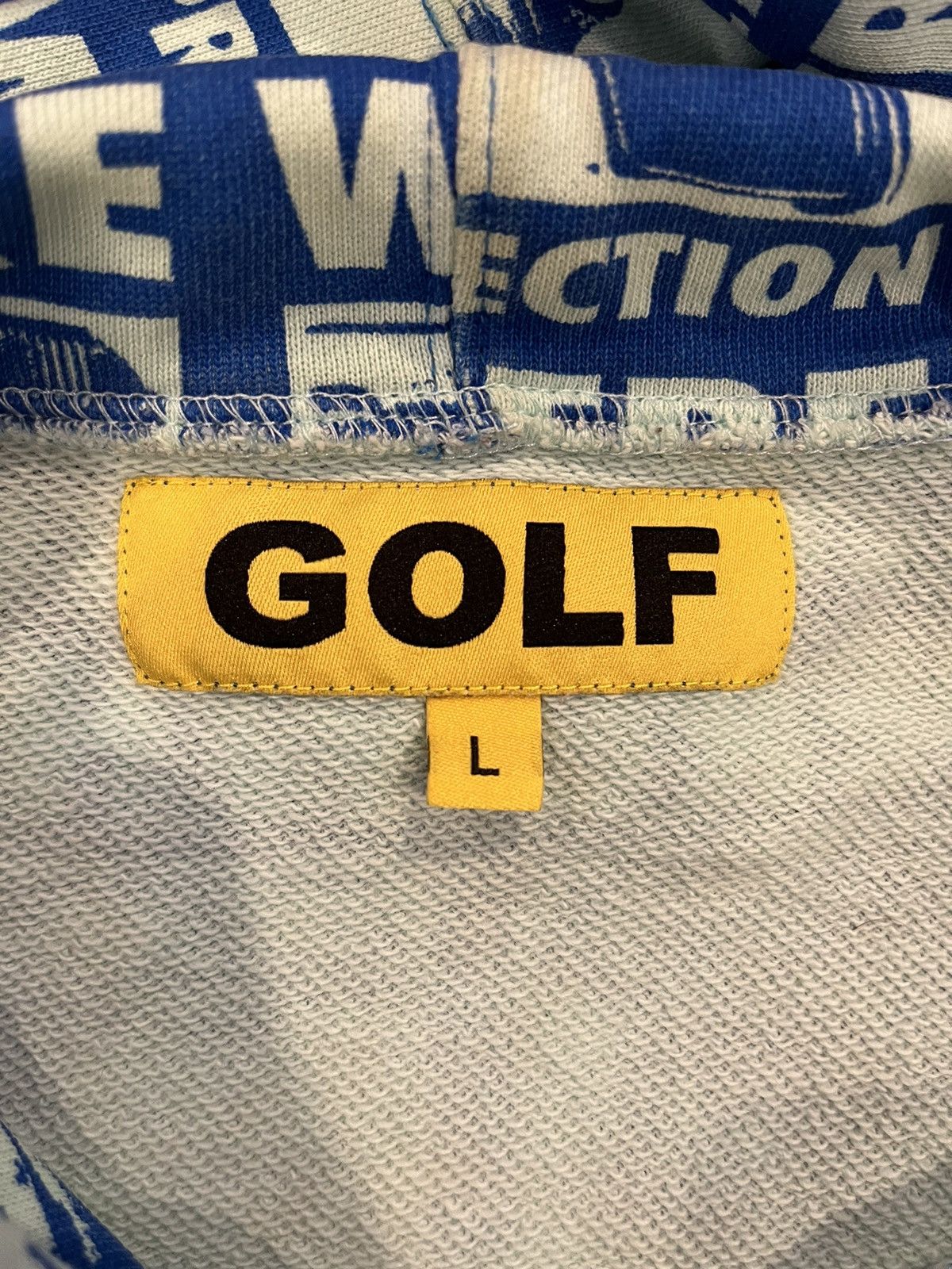 Golf Wang Where Protection Hoodie (Blue) Size US L / EU 52-54 / 3 - 3 Thumbnail