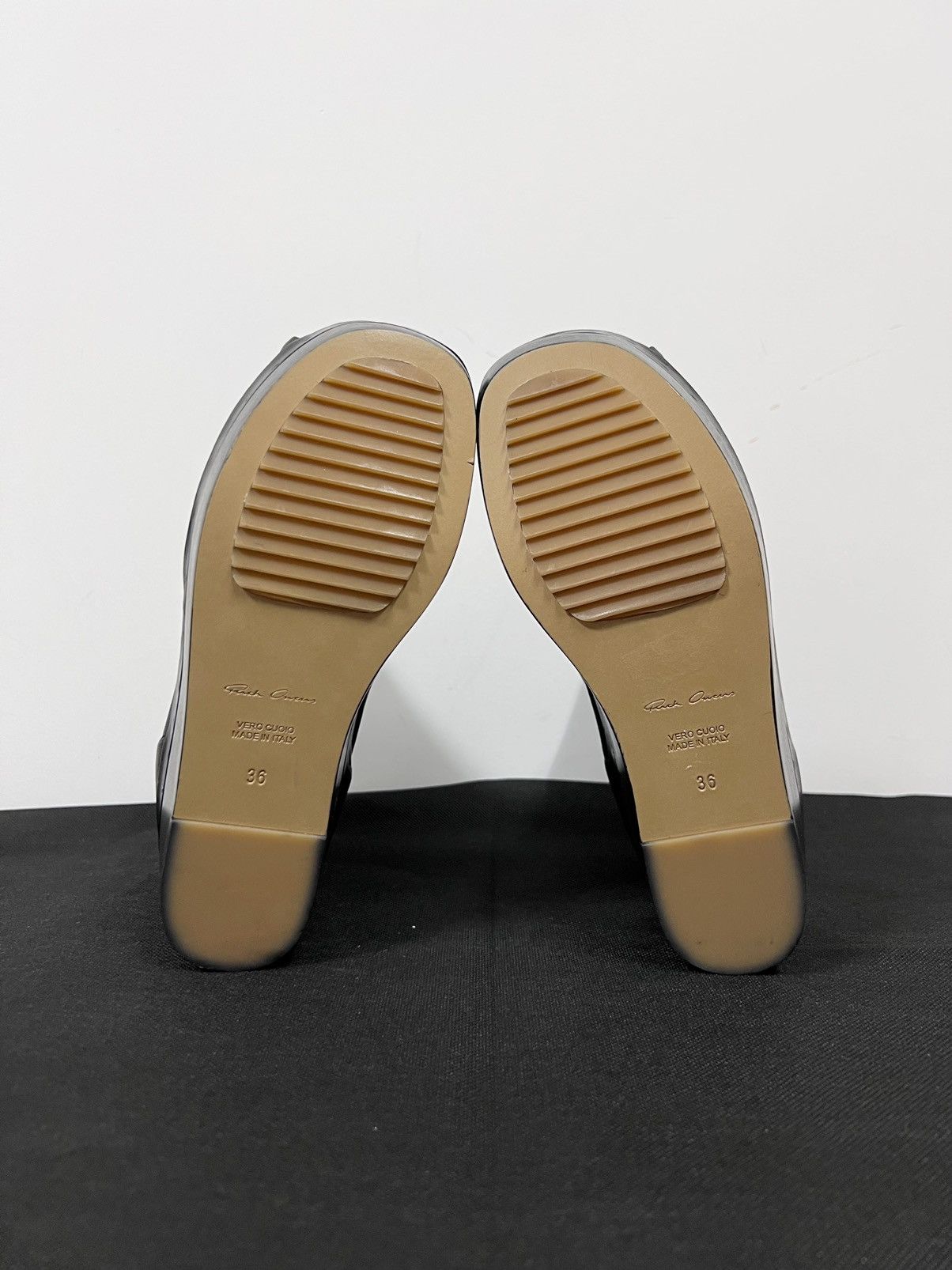 Rick Owens rick owens platform leather sock sz36 Size US 6 / IT 36 - 5 Thumbnail