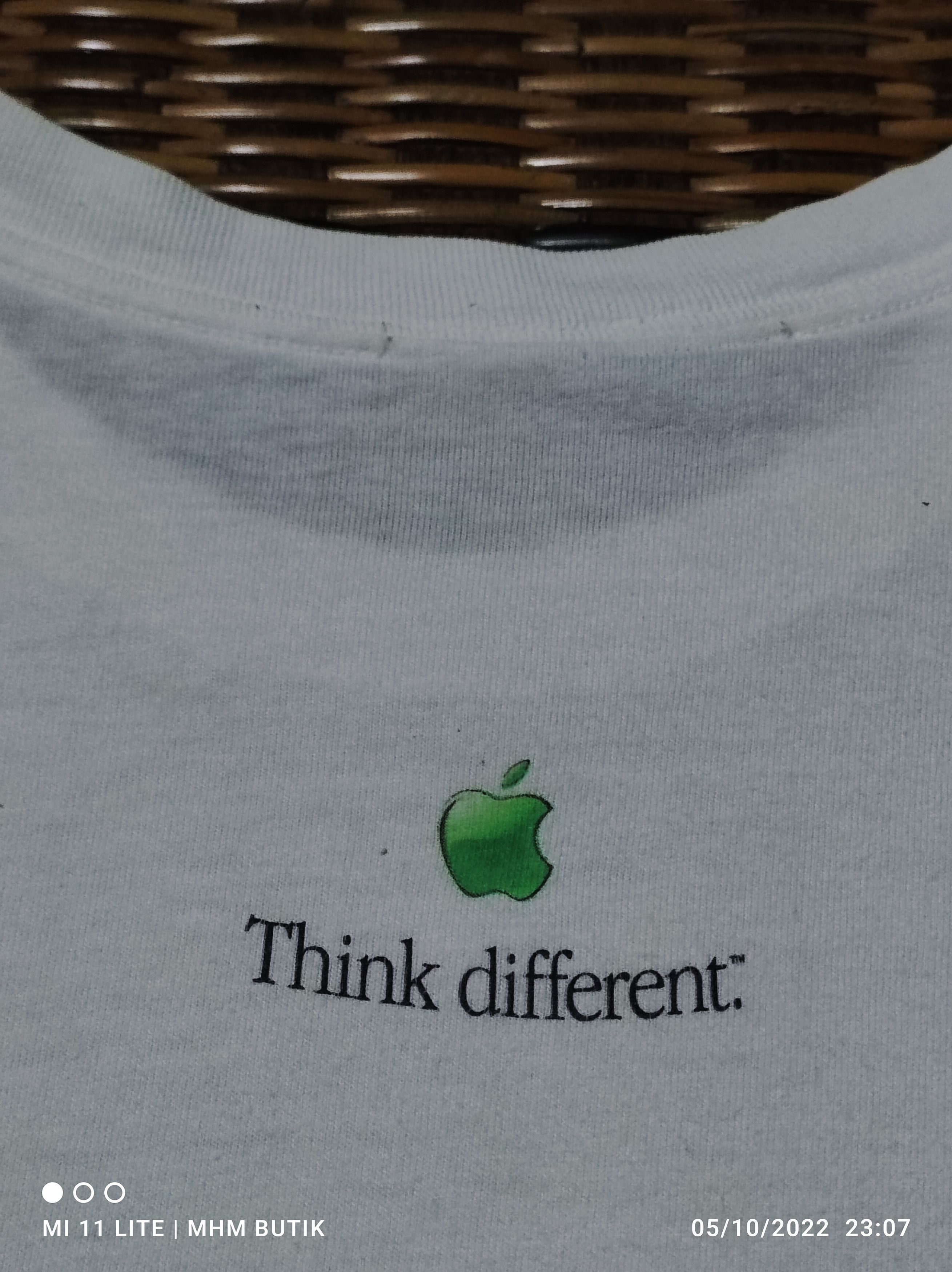 Apple × Vintage Vintage Apple iPhone Tee Shirt Size US XXL / EU 58 / 5 - 3 Thumbnail