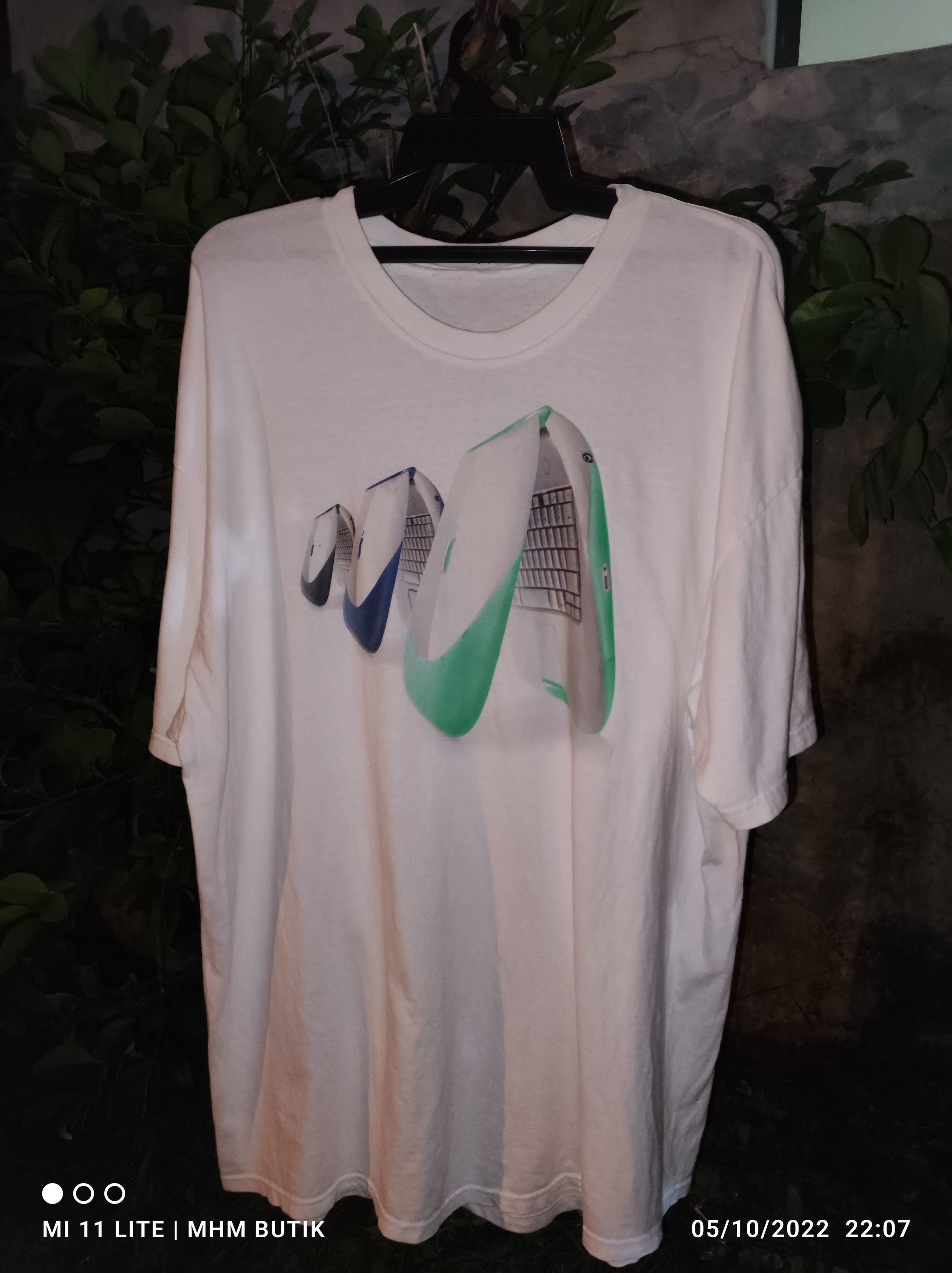 Apple × Vintage Vintage Apple iPhone Tee Shirt Size US XXL / EU 58 / 5 - 1 Thumbnail