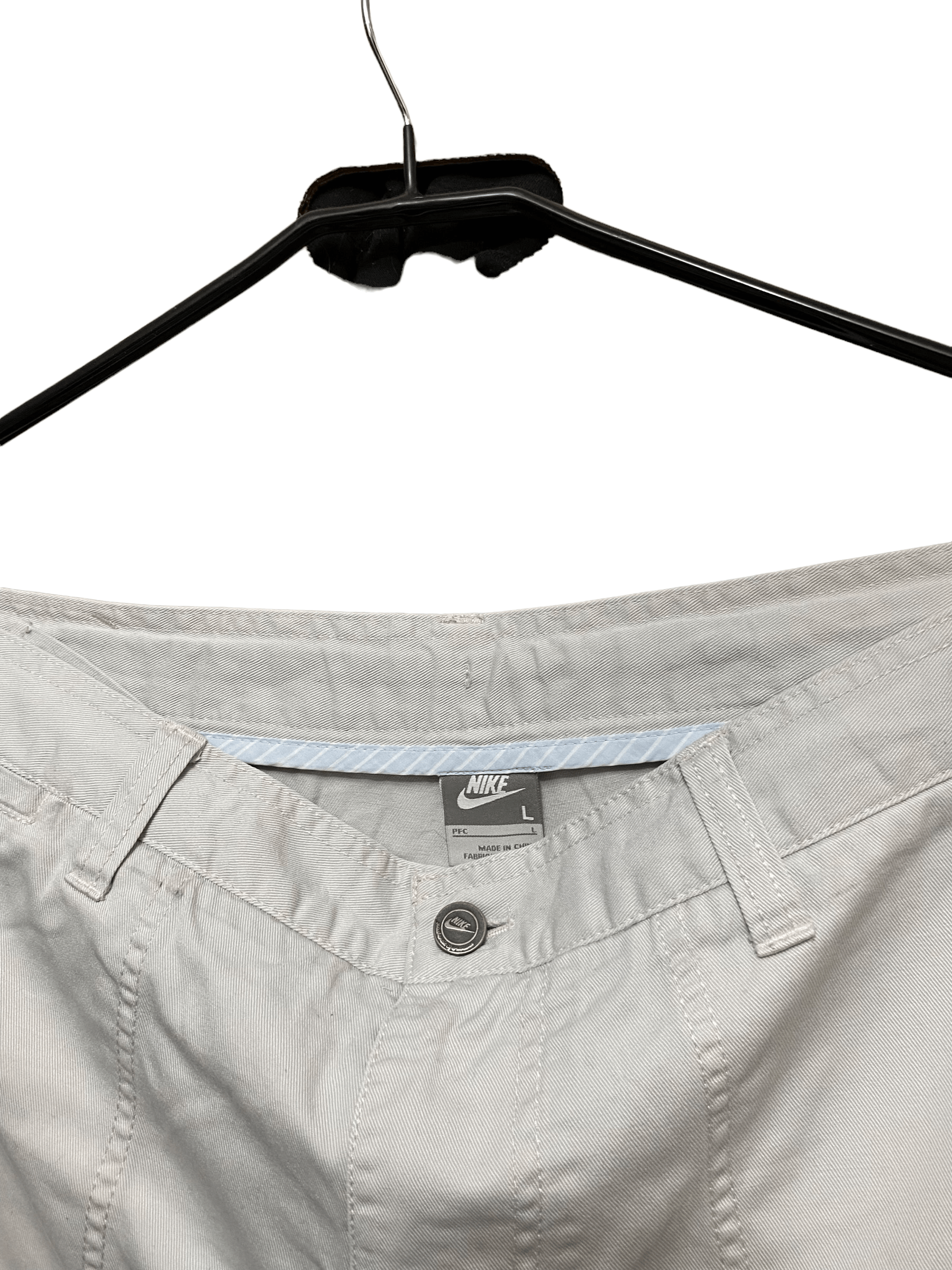 Nike × Vintage 00s' Nike vintage chino khakis shorts, size L Size US 34 / EU 50 - 2 Thumbnail