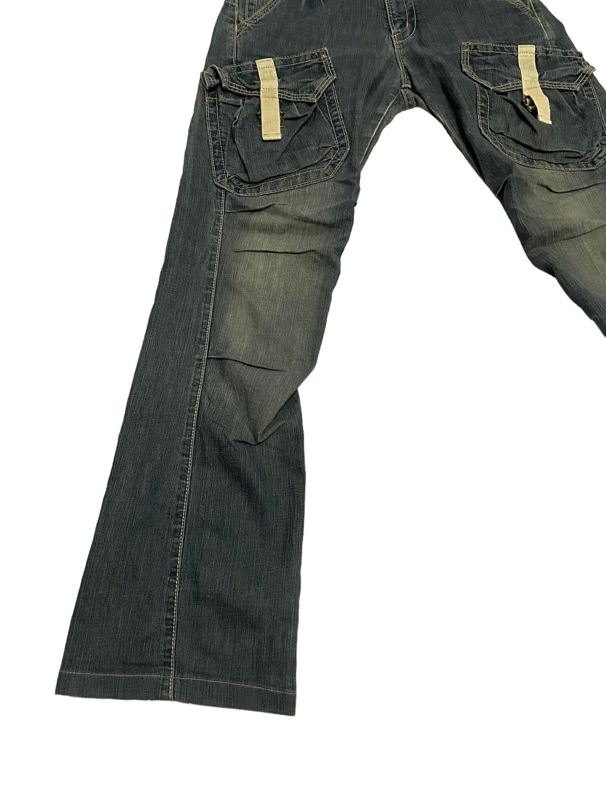 Edwin EDWIN Multi Pockets Parachute Cargo Denim Flare Jeans S Size US 30 / EU 46 - 5 Thumbnail