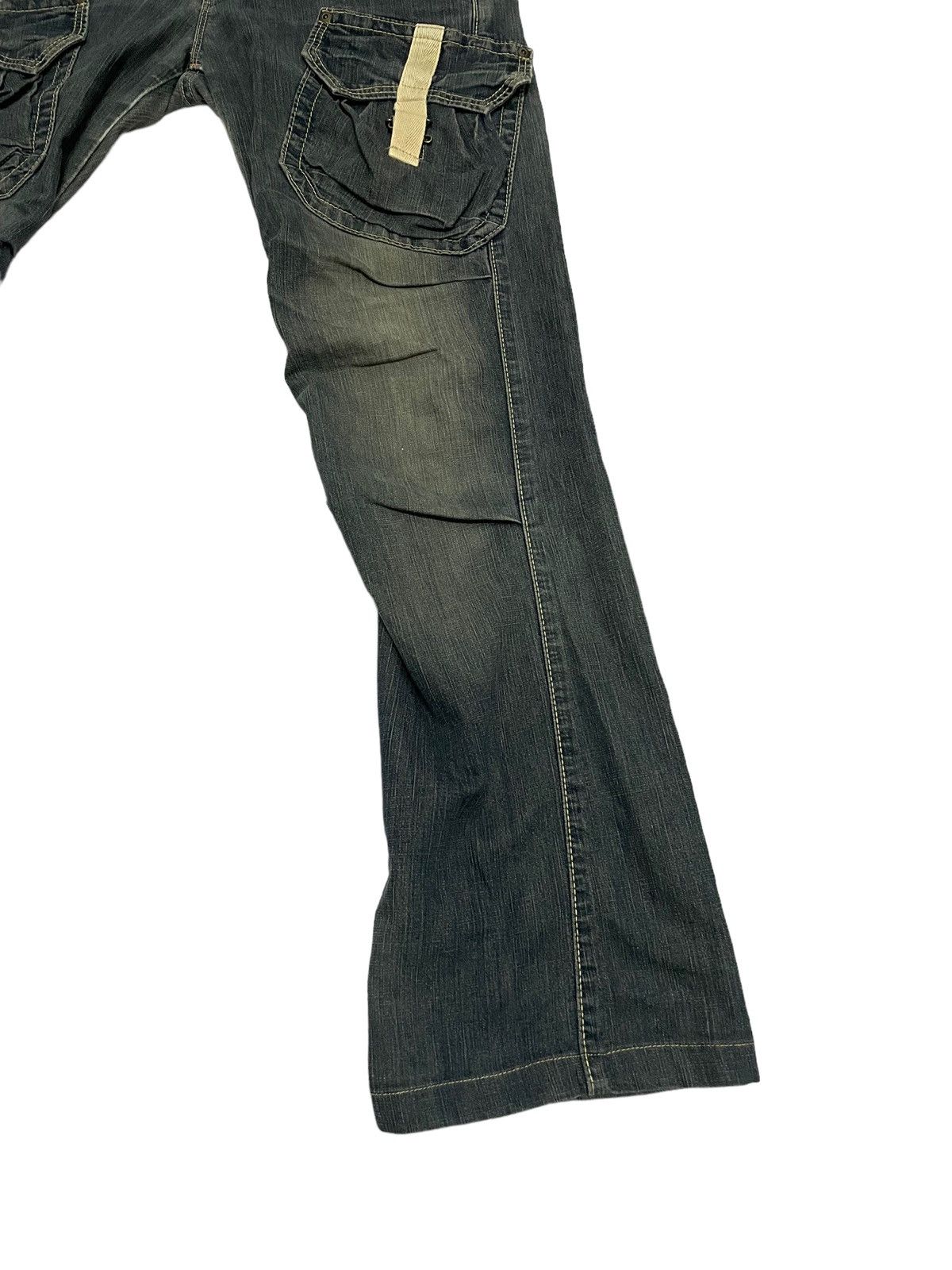 Edwin EDWIN Multi Pockets Parachute Cargo Denim Flare Jeans S Size US 30 / EU 46 - 4 Thumbnail