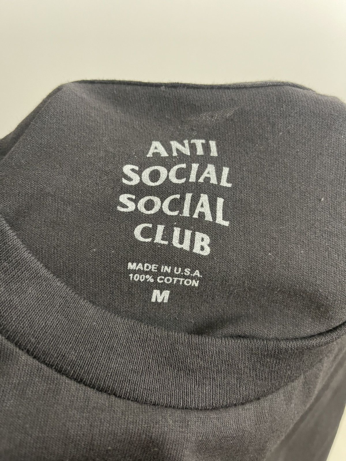 Anti Social Social Club × Fragment Design ASSC Logo Tee Orange/Black 🎃 Size US M / EU 48-50 / 2 - 3 Thumbnail
