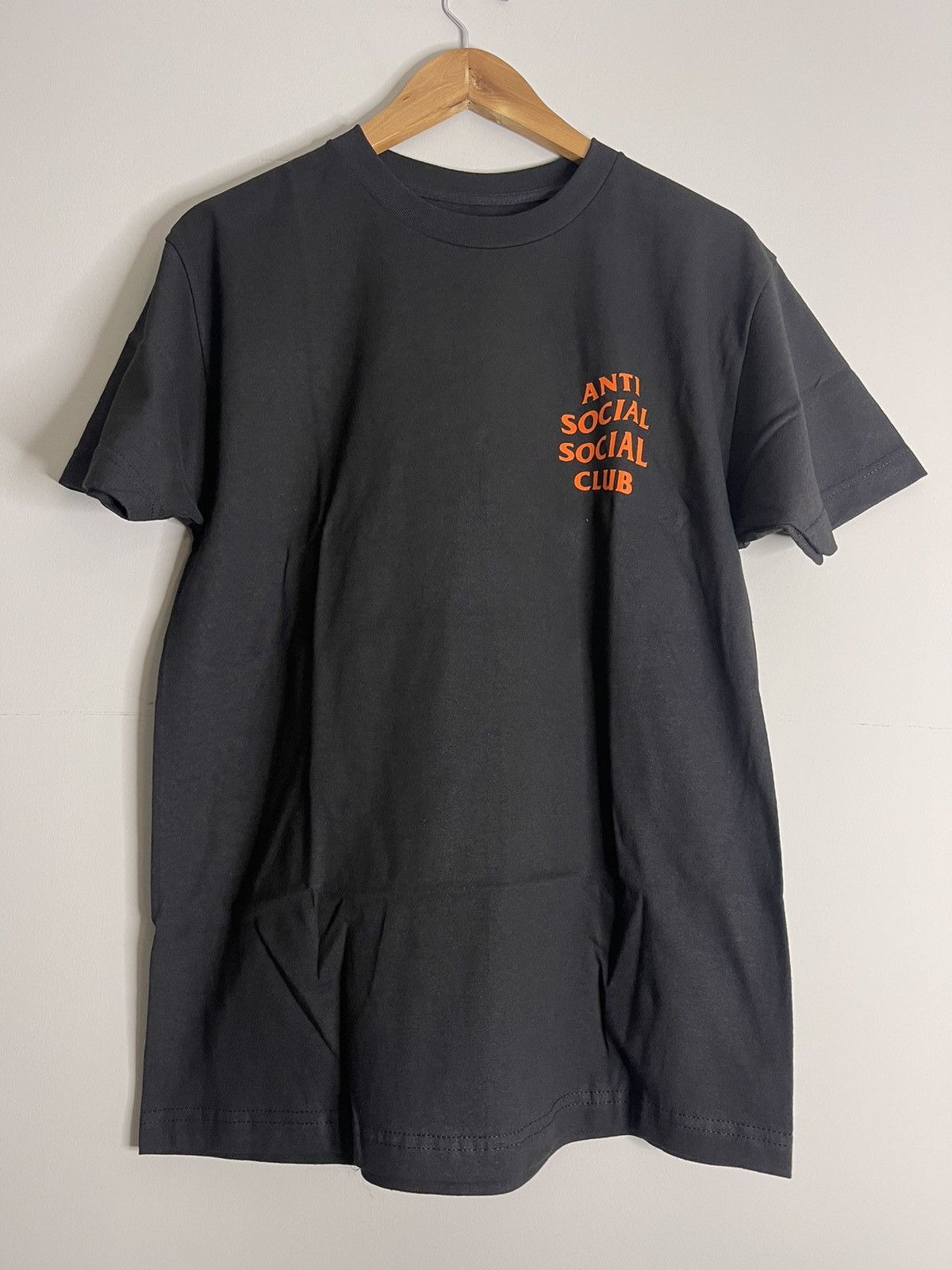 Anti Social Social Club × Fragment Design ASSC Logo Tee Orange/Black 🎃 Size US M / EU 48-50 / 2 - 2 Thumbnail
