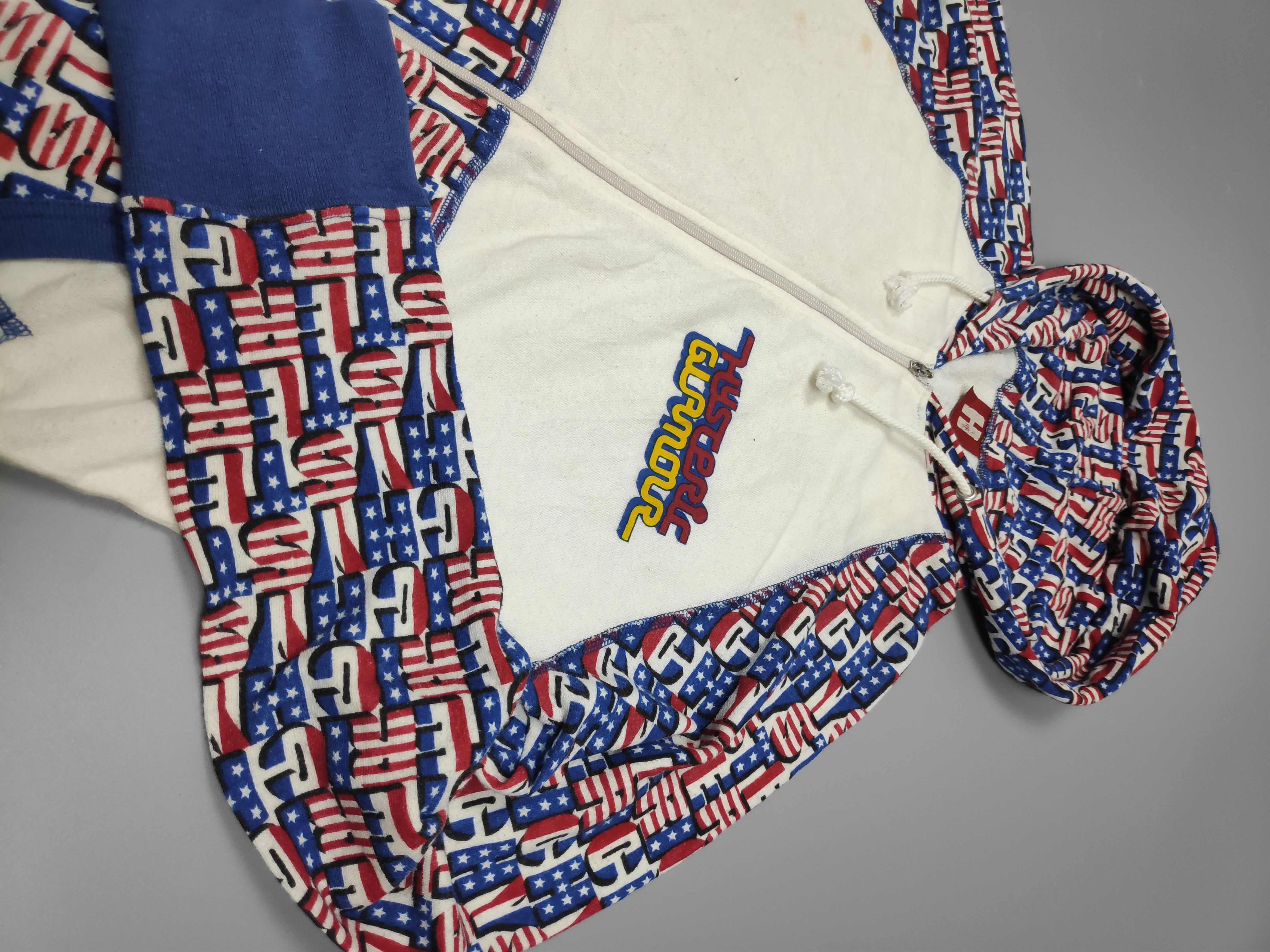 Hysteric Glamour VINTAGE HYSTERIC GLAMOUR AMERICAN FLAG HOODIE Size US M / EU 48-50 / 2 - 9 Thumbnail