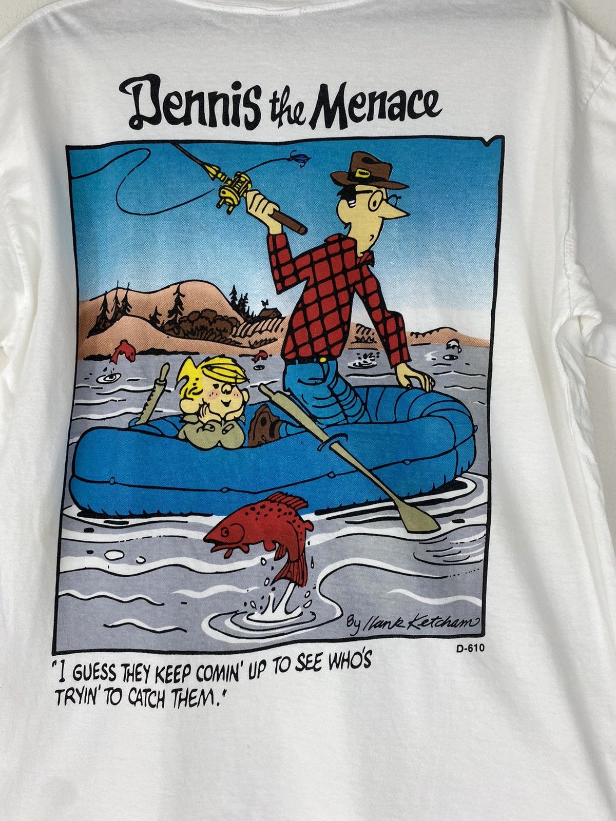 Vintage Vintage rare Denice the menace cartoon Size US L / EU 52-54 / 3 - 2 Thumbnail