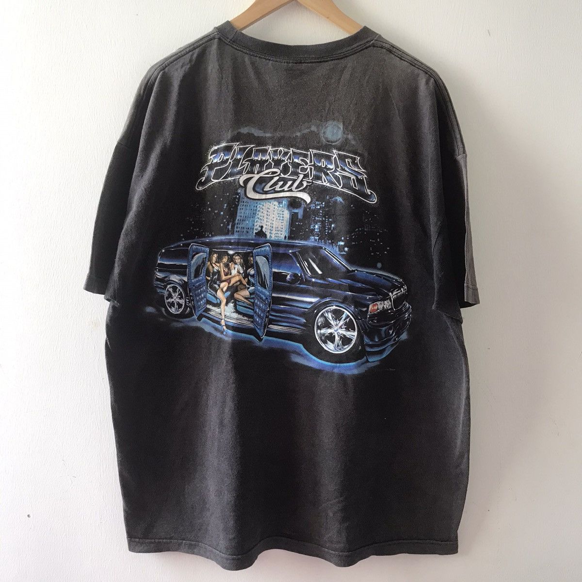 Vintage Vintage x Players Club x fifth Sun Distress Tee ©️2002 Size US XXL / EU 58 / 5 - 1 Thumbnail