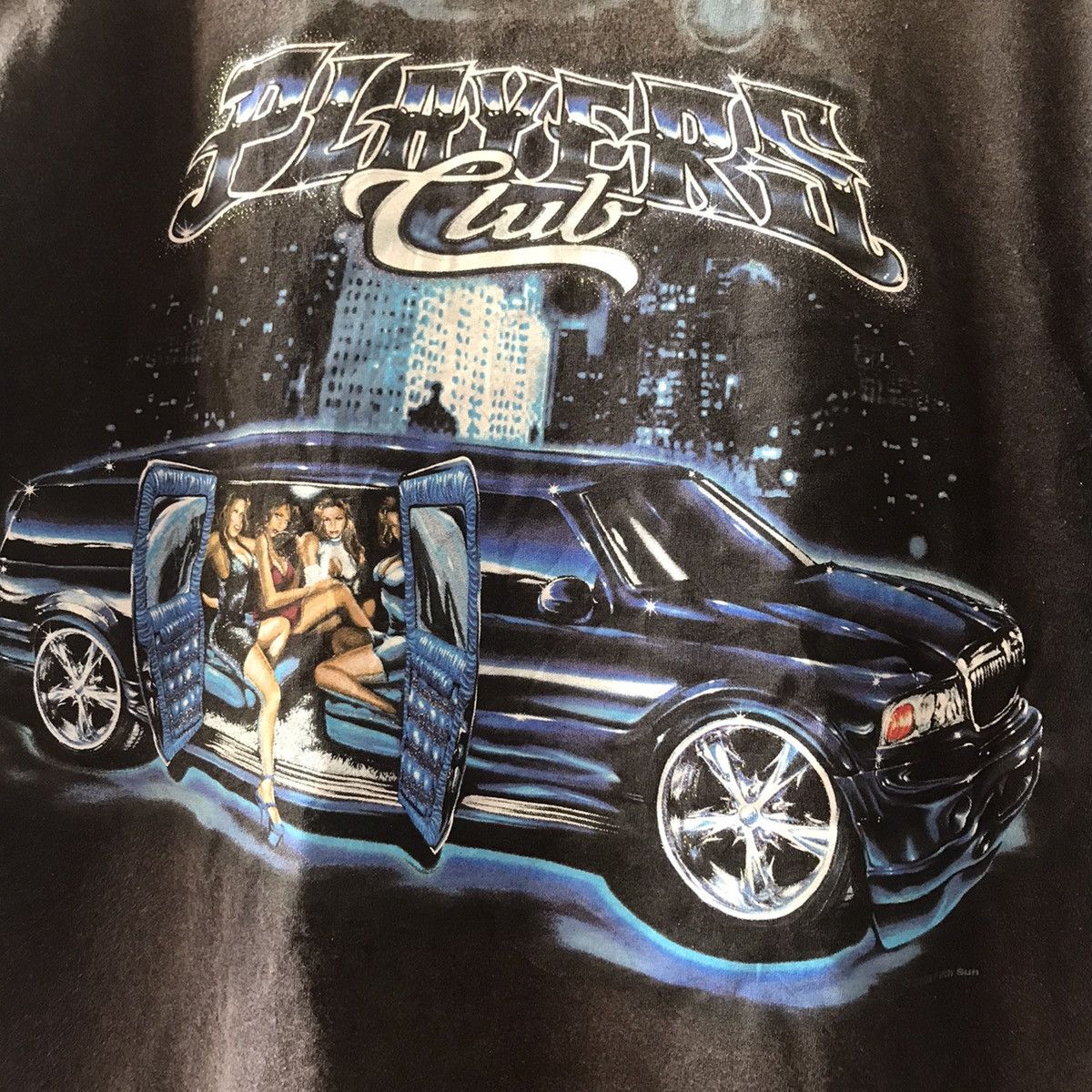 Vintage Vintage x Players Club x fifth Sun Distress Tee ©️2002 Size US XXL / EU 58 / 5 - 3 Thumbnail