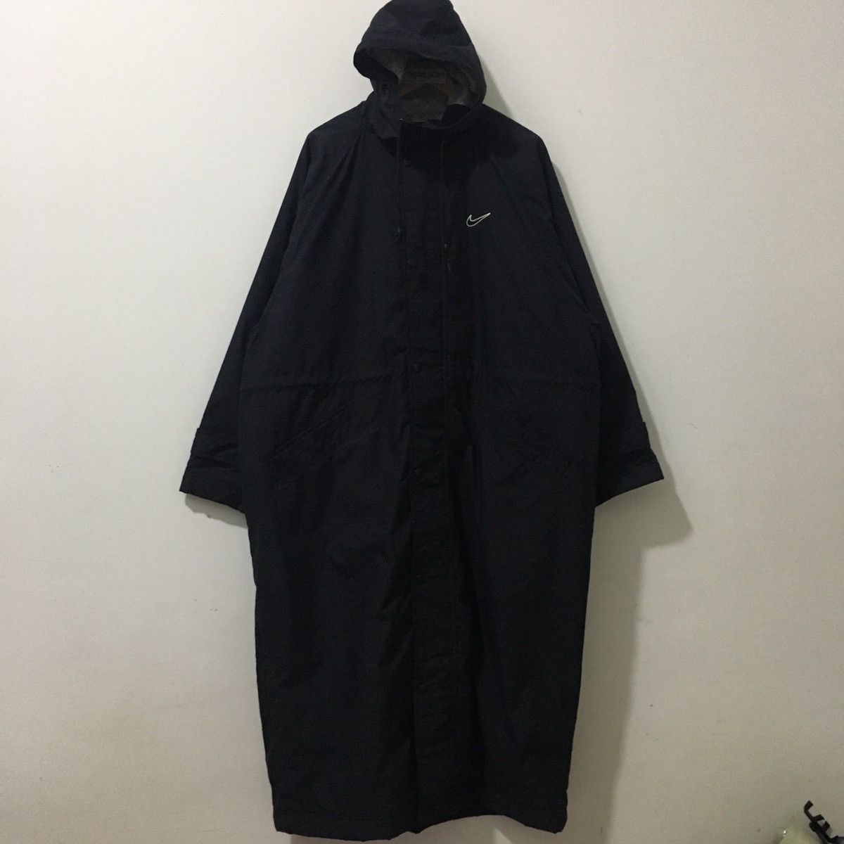 Nike Vintage 90s x Nike Embroidery Big Logo Long Coat Size US M / EU 48-50 / 2 - 1 Thumbnail
