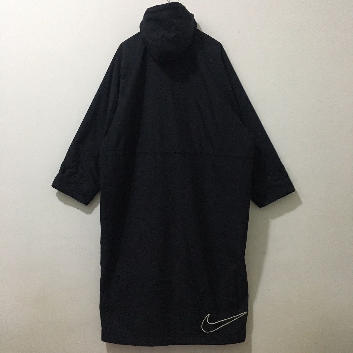 Nike Vintage 90s x Nike Embroidery Big Logo Long Coat Size US M / EU 48-50 / 2 - 7 Thumbnail