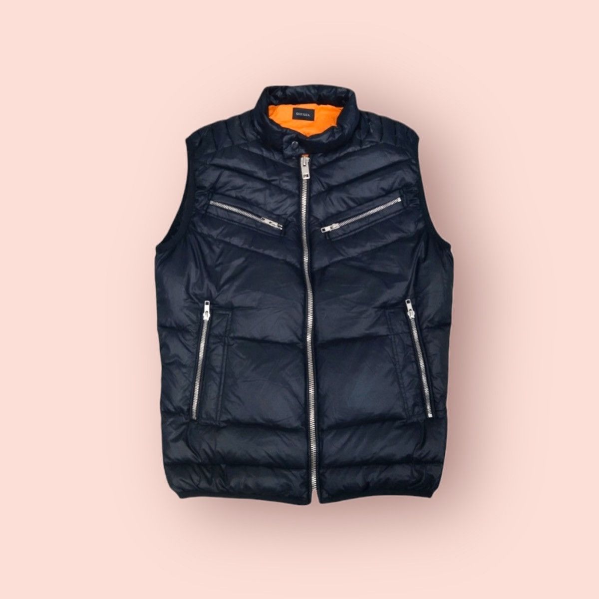 Diesel 🔥DOPE🔥DIESEL PADDED PUFFER HOODIE VEST Size US M / EU 48-50 / 2 - 16 Thumbnail