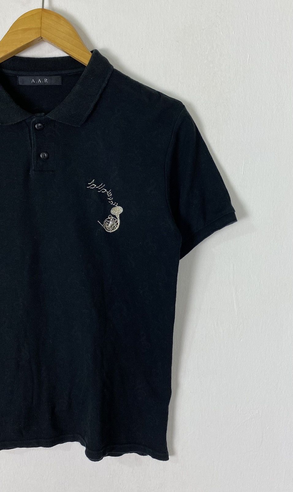 Yohji Yamamoto AAR by Yohji Yamamoto Polo Shirt Size US S / EU 44-46 / 1 - 4 Thumbnail