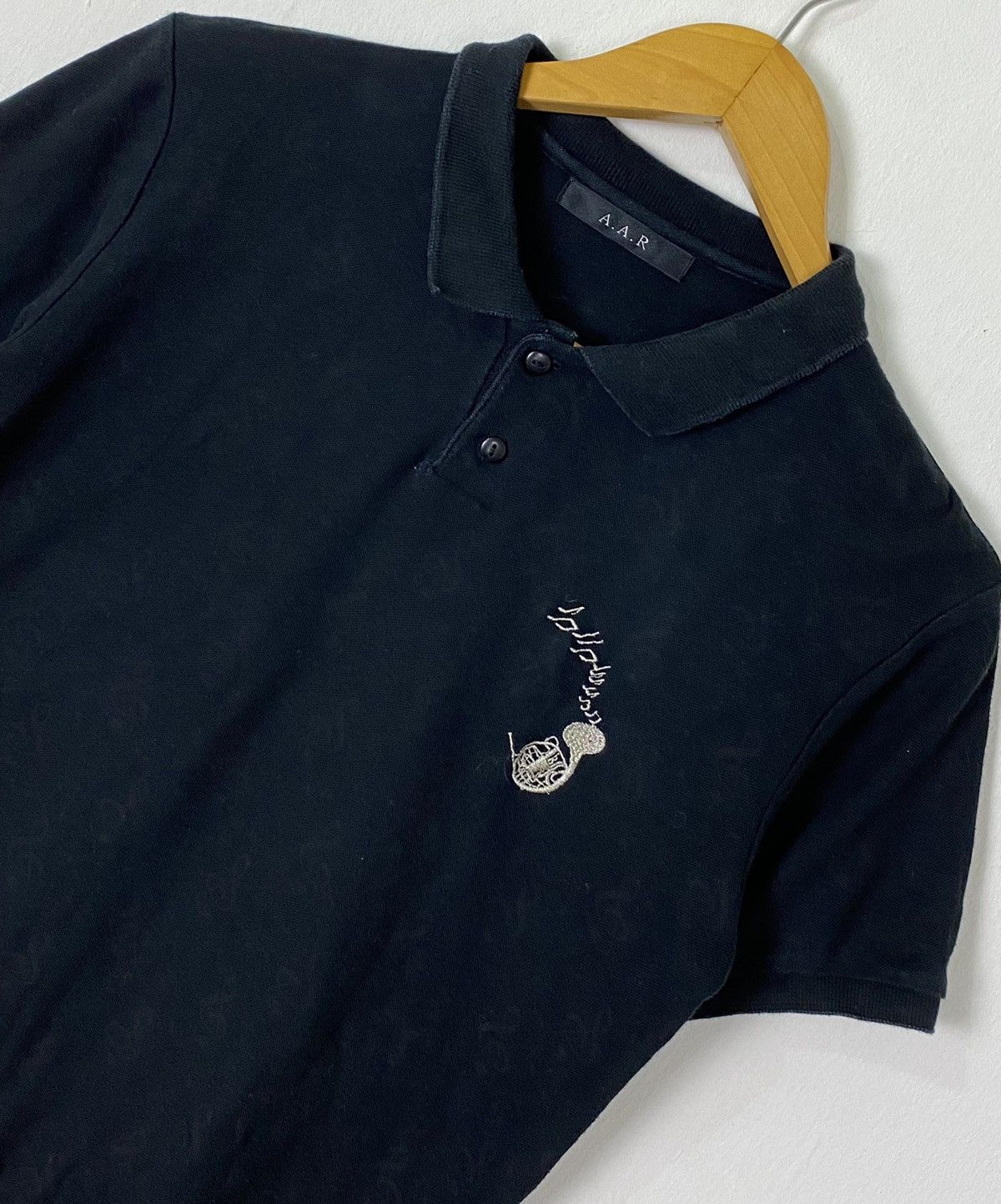 Yohji Yamamoto AAR by Yohji Yamamoto Polo Shirt Size US S / EU 44-46 / 1 - 3 Thumbnail