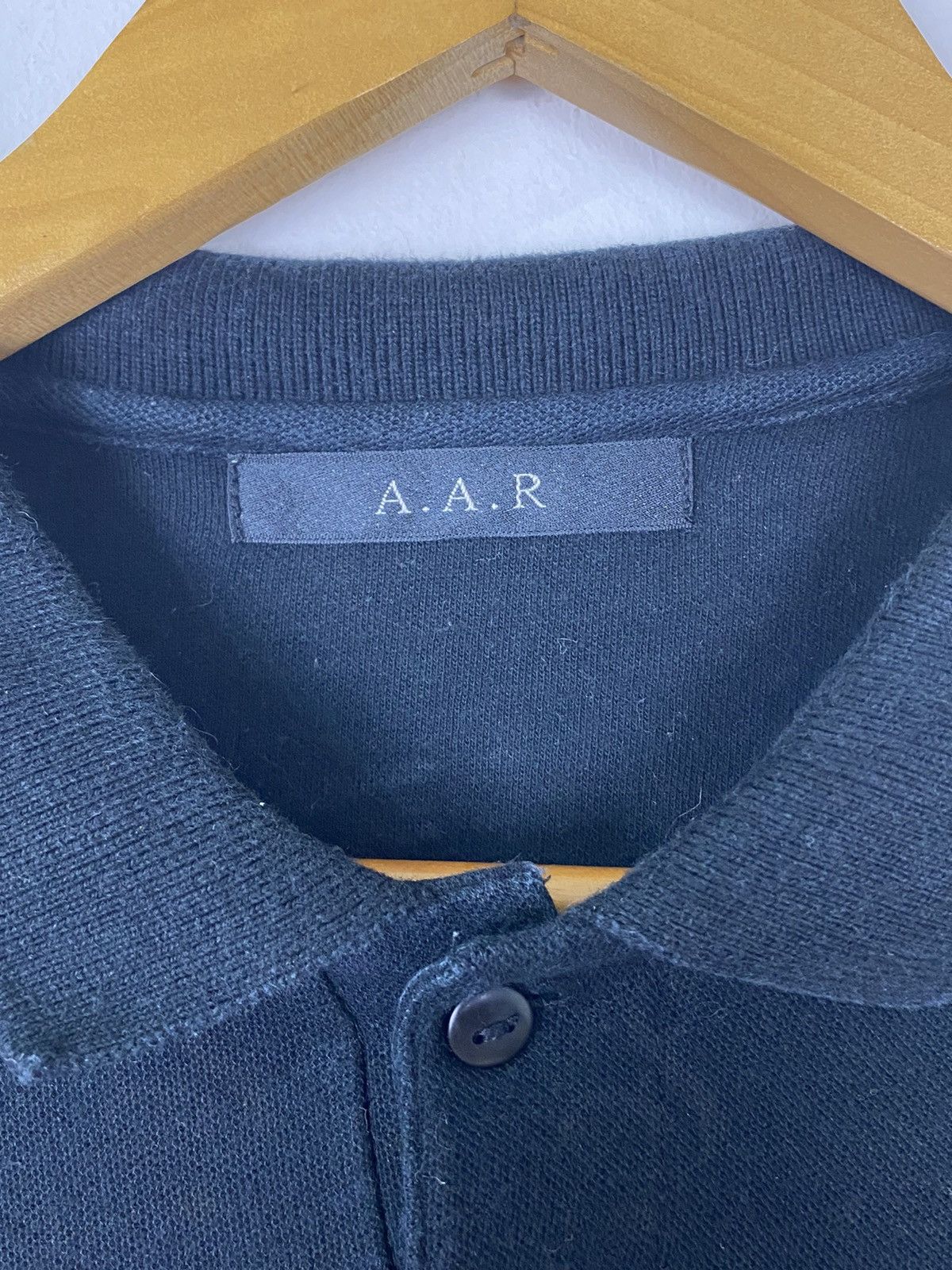 Yohji Yamamoto AAR by Yohji Yamamoto Polo Shirt Size US S / EU 44-46 / 1 - 7 Thumbnail